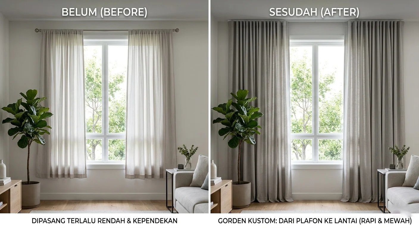 4 Kesalahan Umum Memilih Gorden yang Bikin Ruangan Terasa Sempit (Dan Cara Menghindarinya)