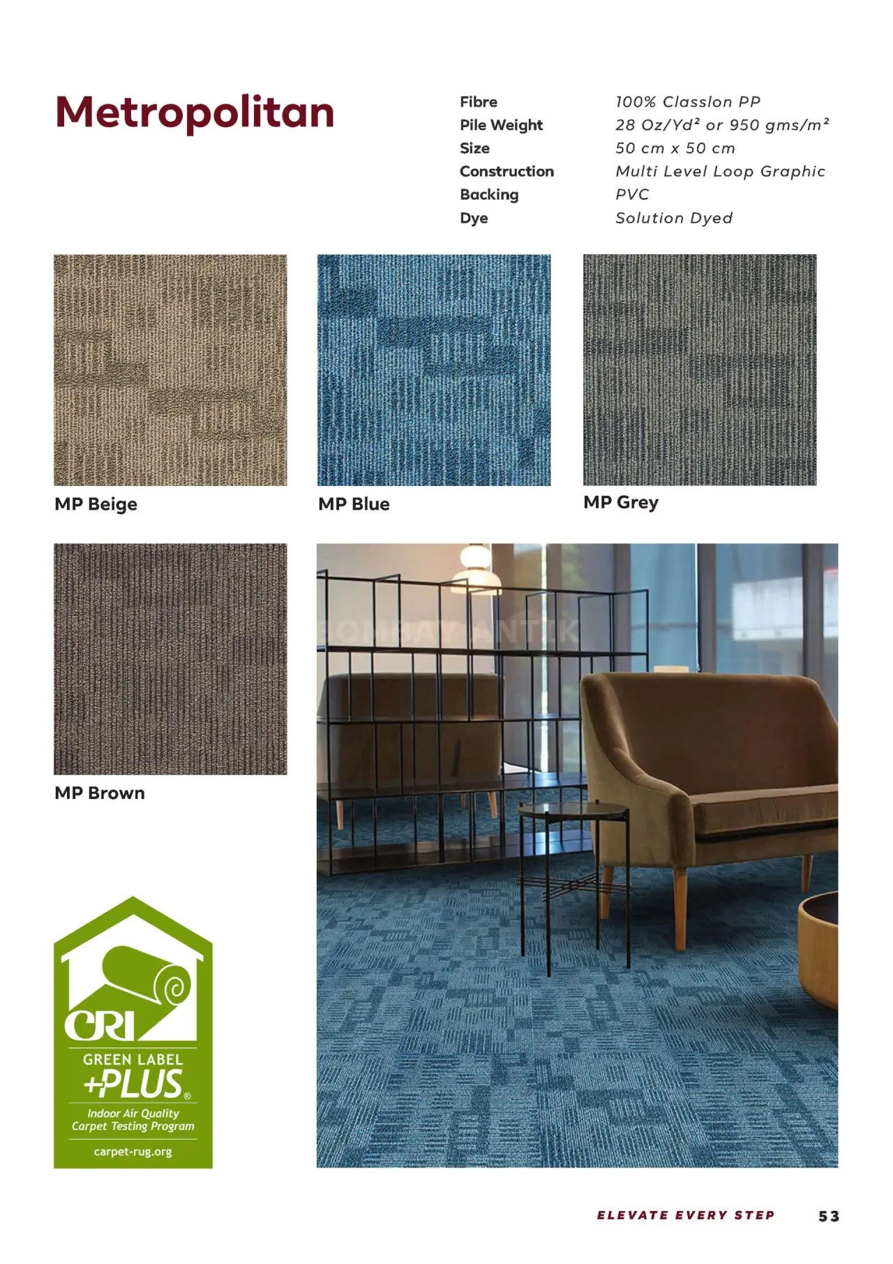 Metropolitan Carpet Tile
