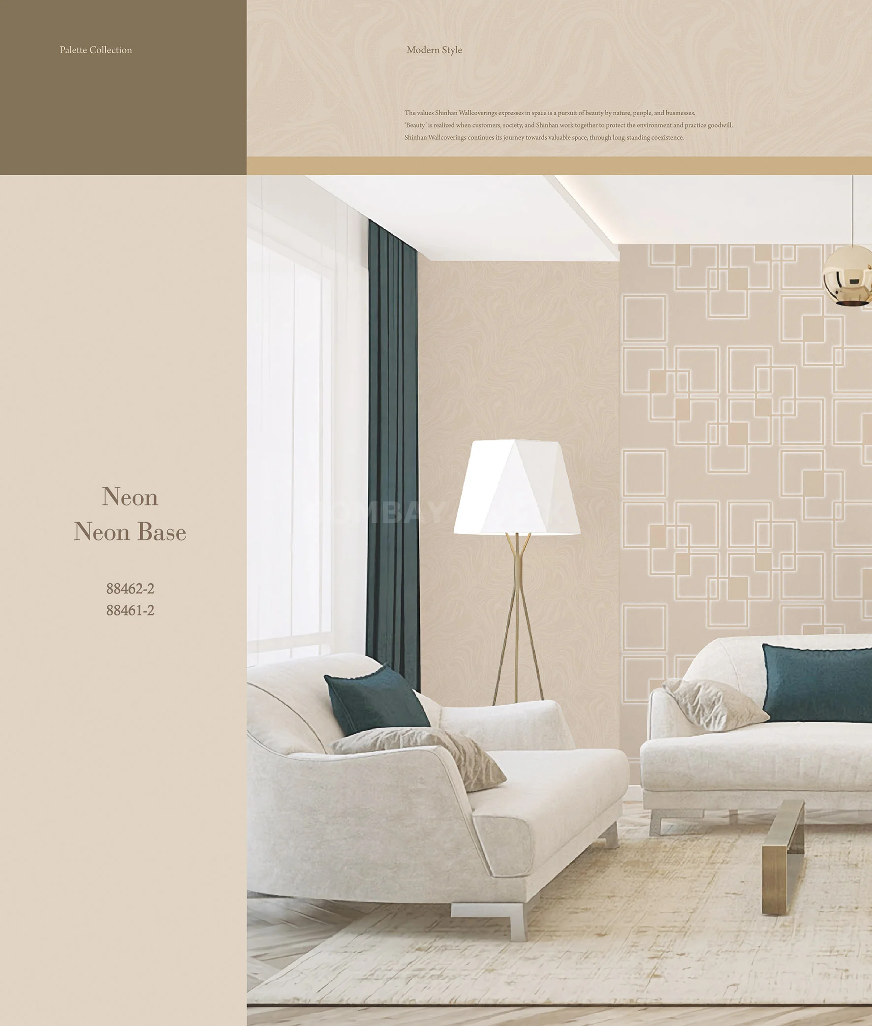 Palette Motif Korean Wallpaper