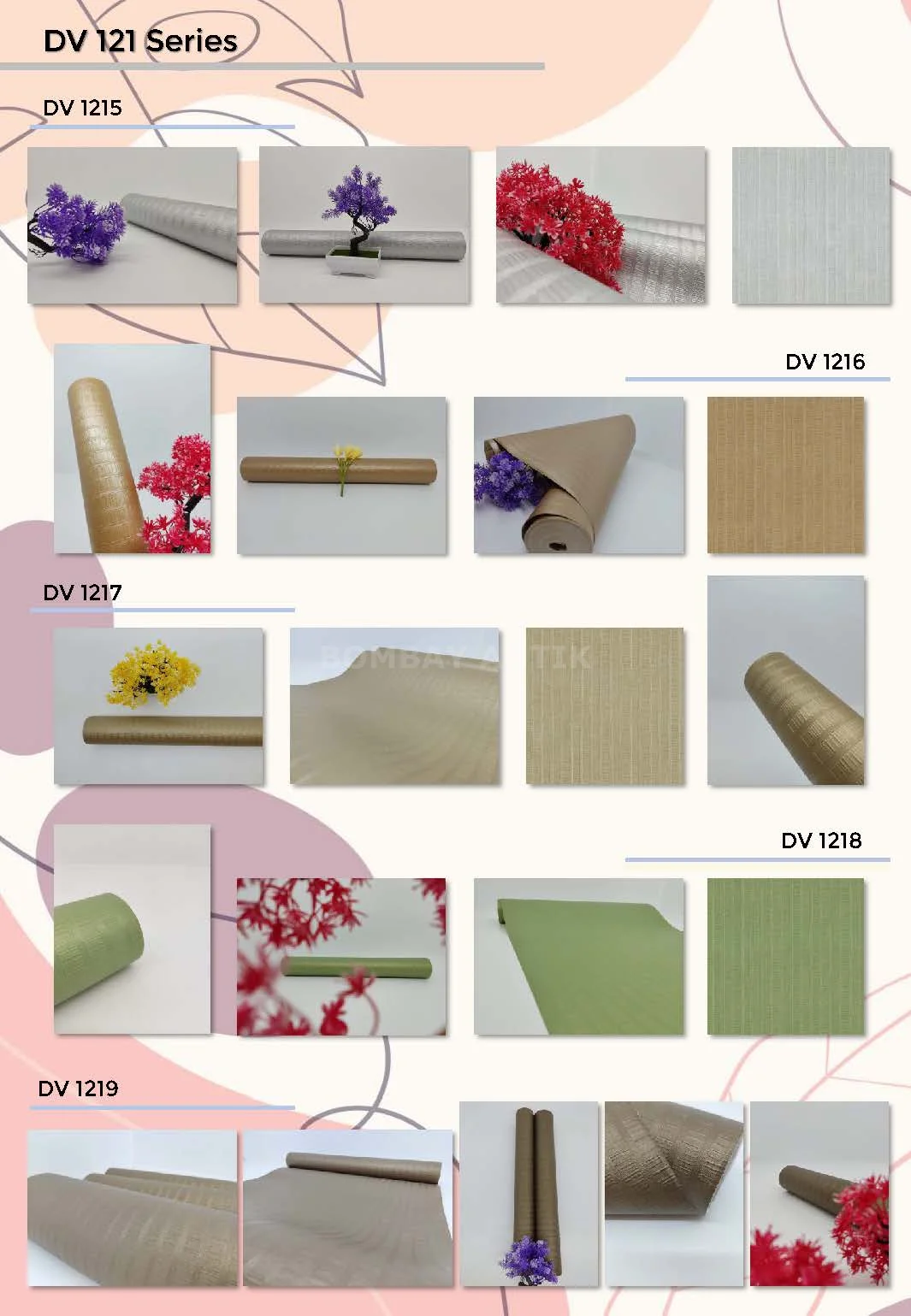 Diva Motif Wallpaper