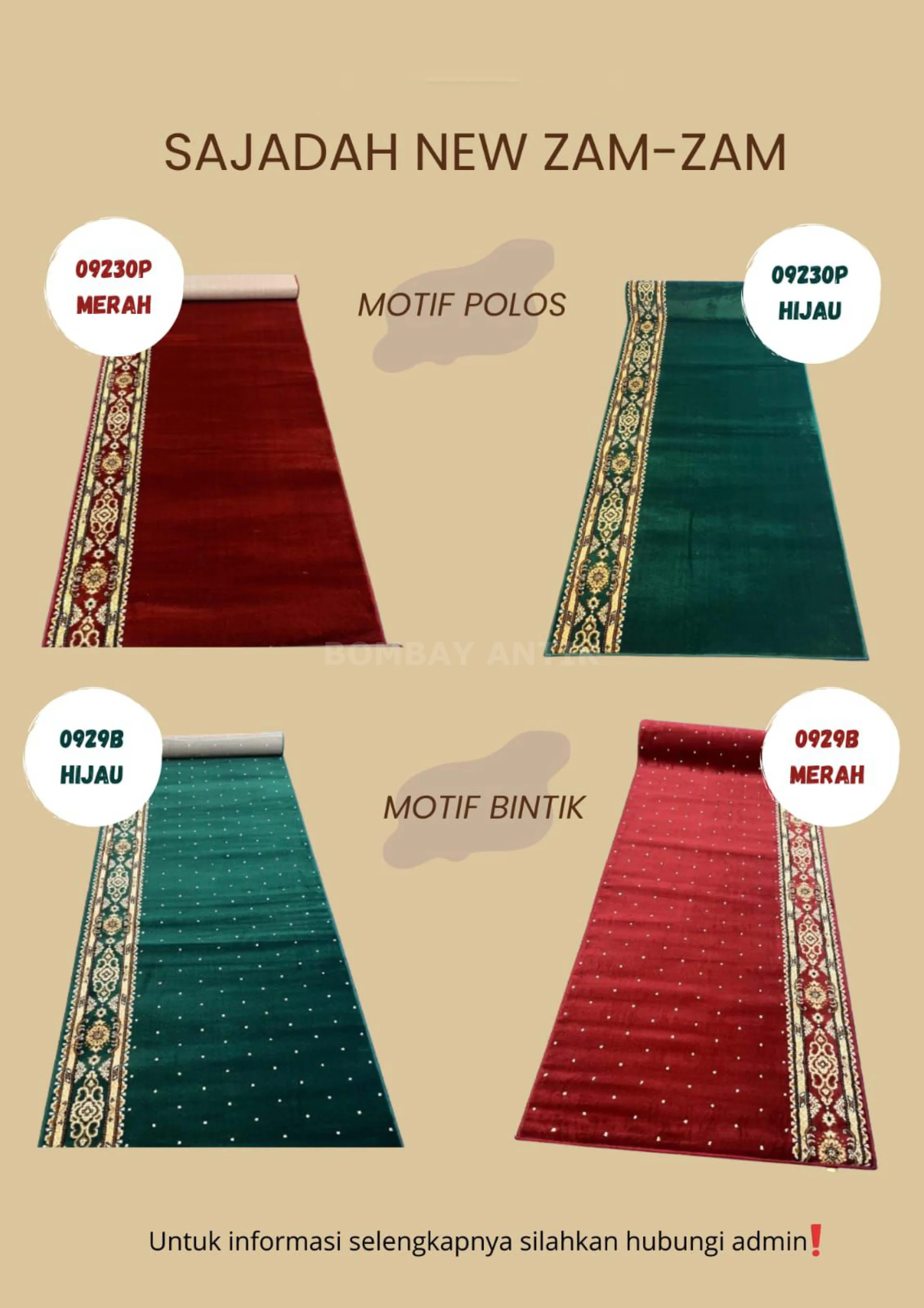 Karpet Sajadah Zam-Zam
