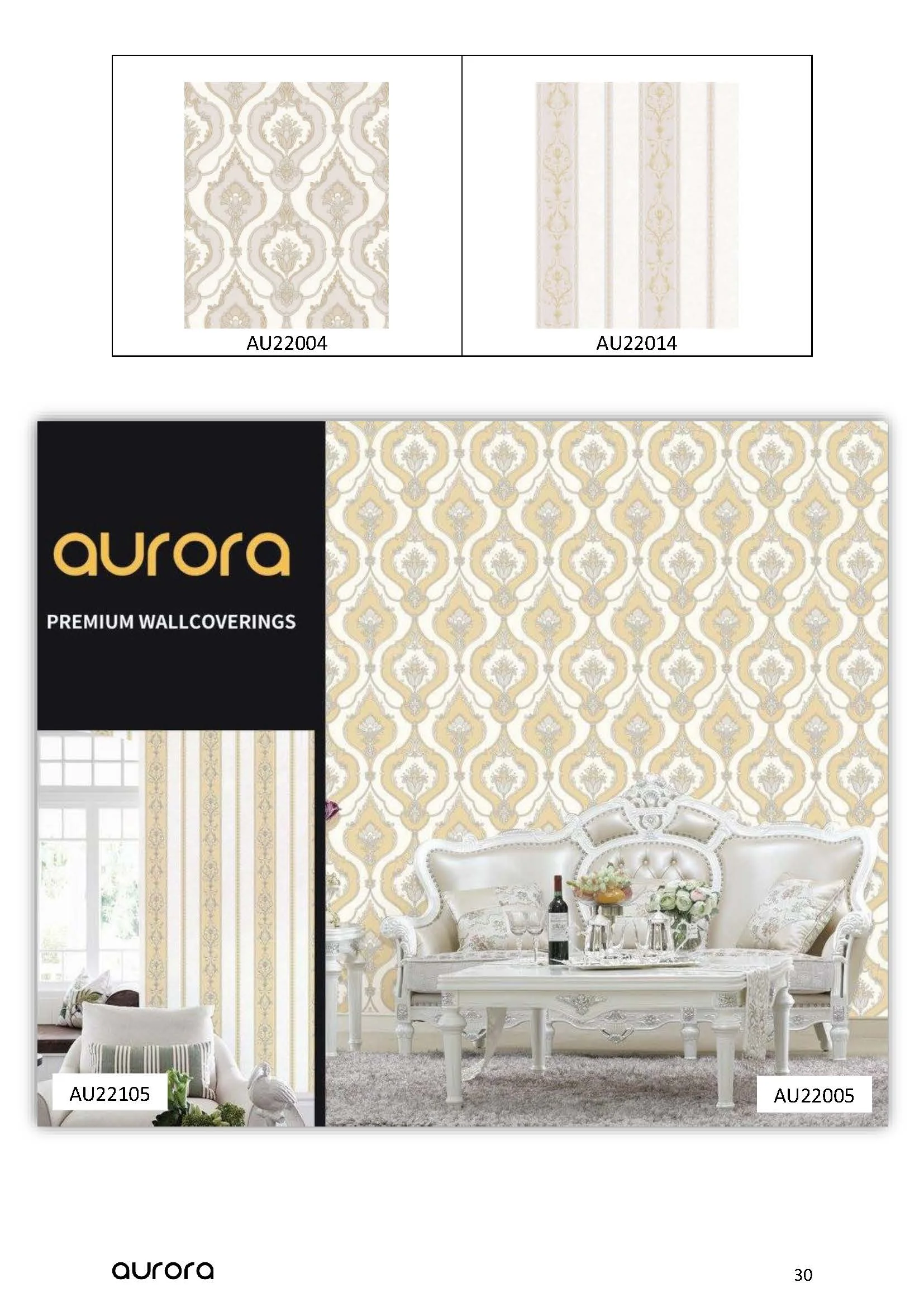 Aurora Motif Wallpaper