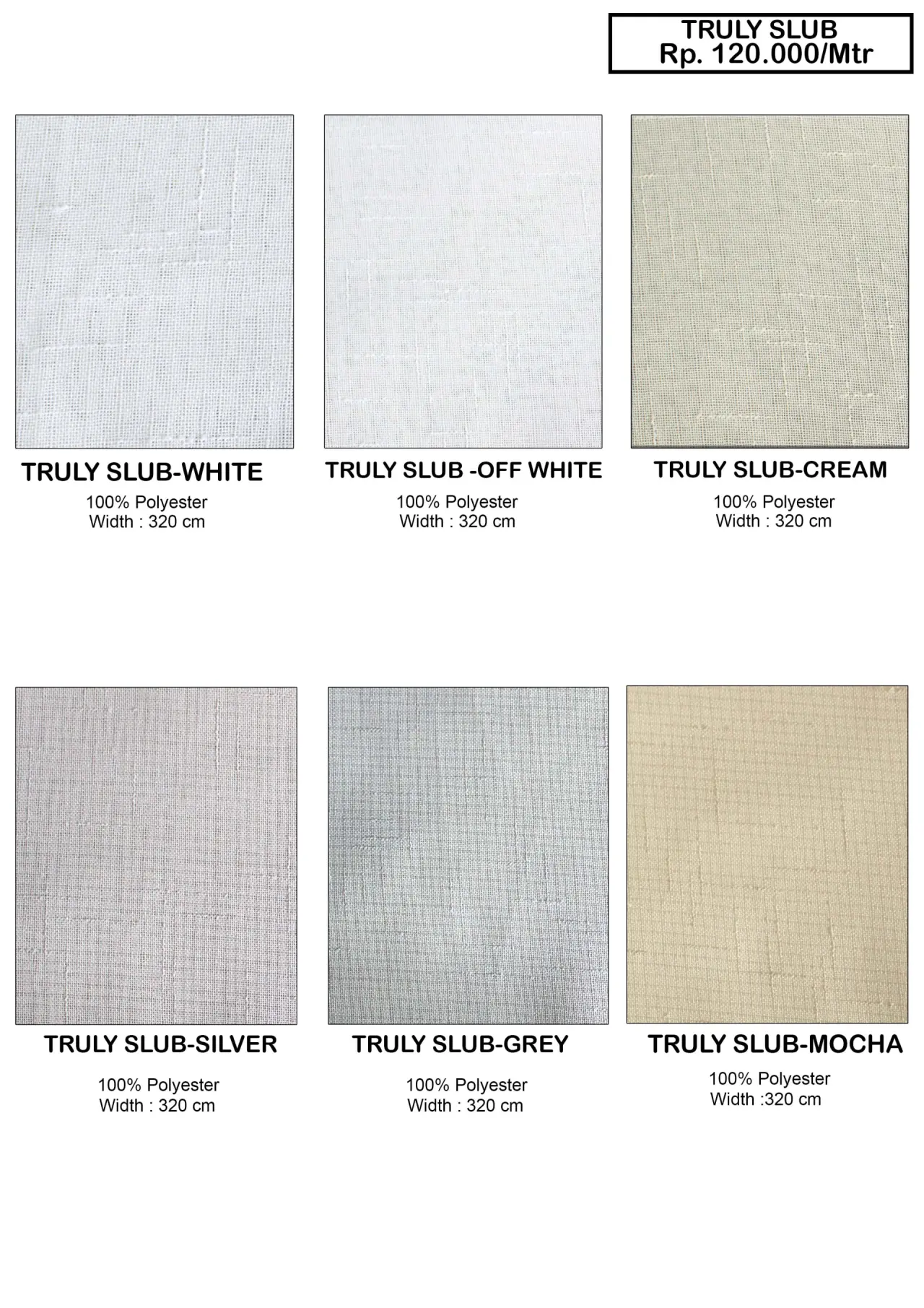 Truly Sheer Collection Vitrase