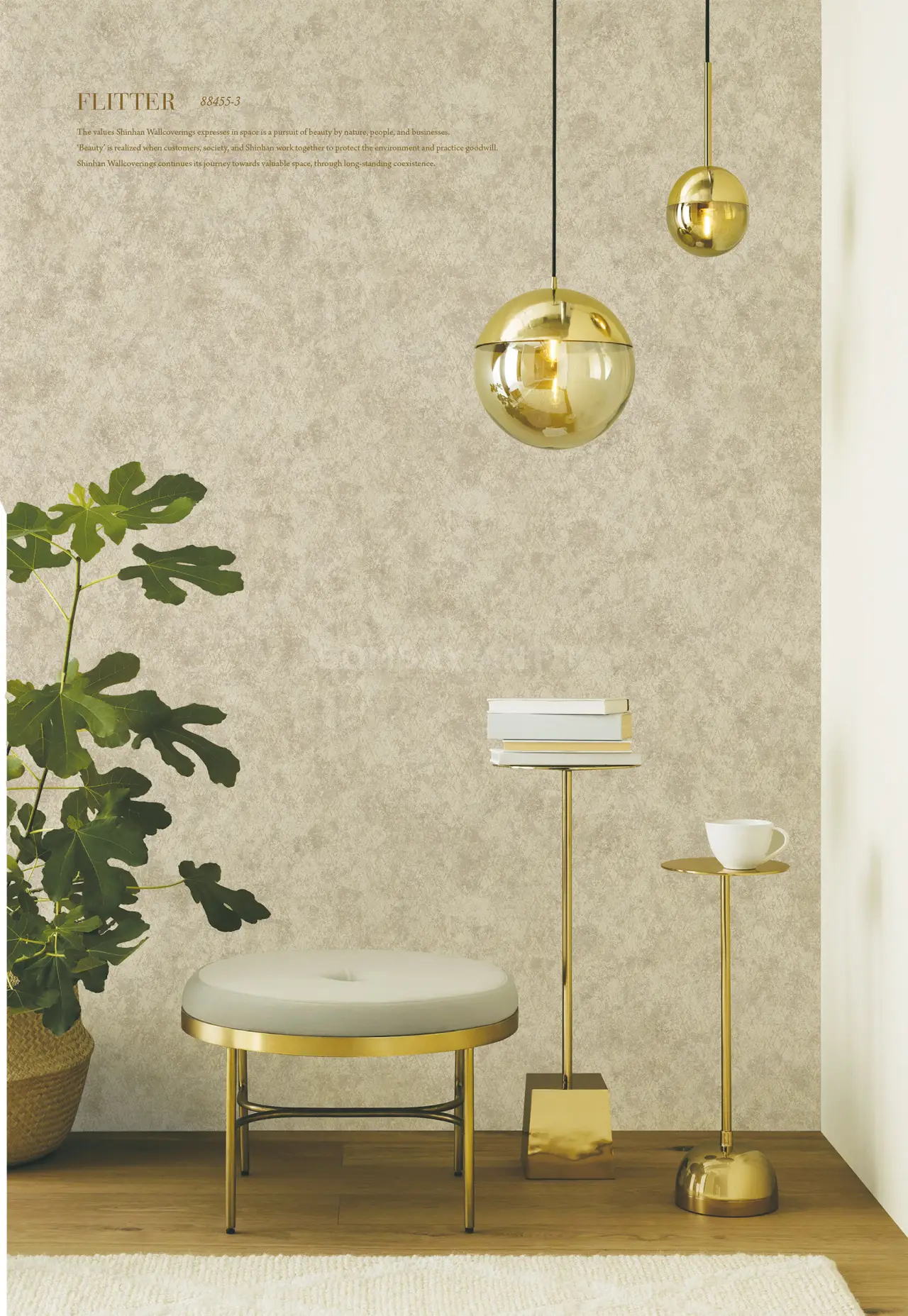 Palette Motif Korean Wallpaper