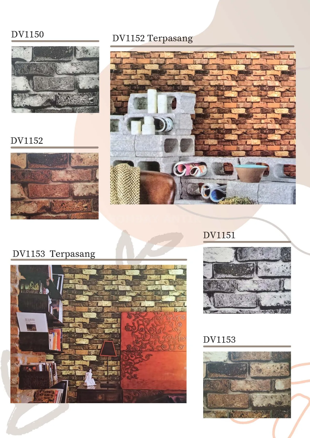 Rock Motif Wallpaper