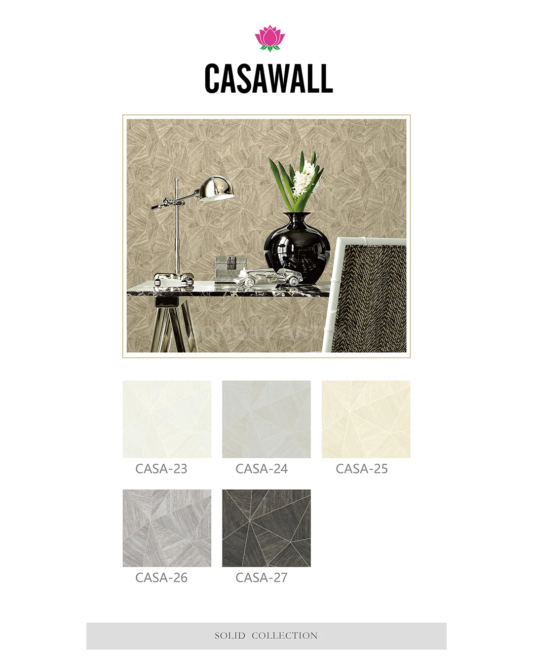 Casawall Plain Wallpaper