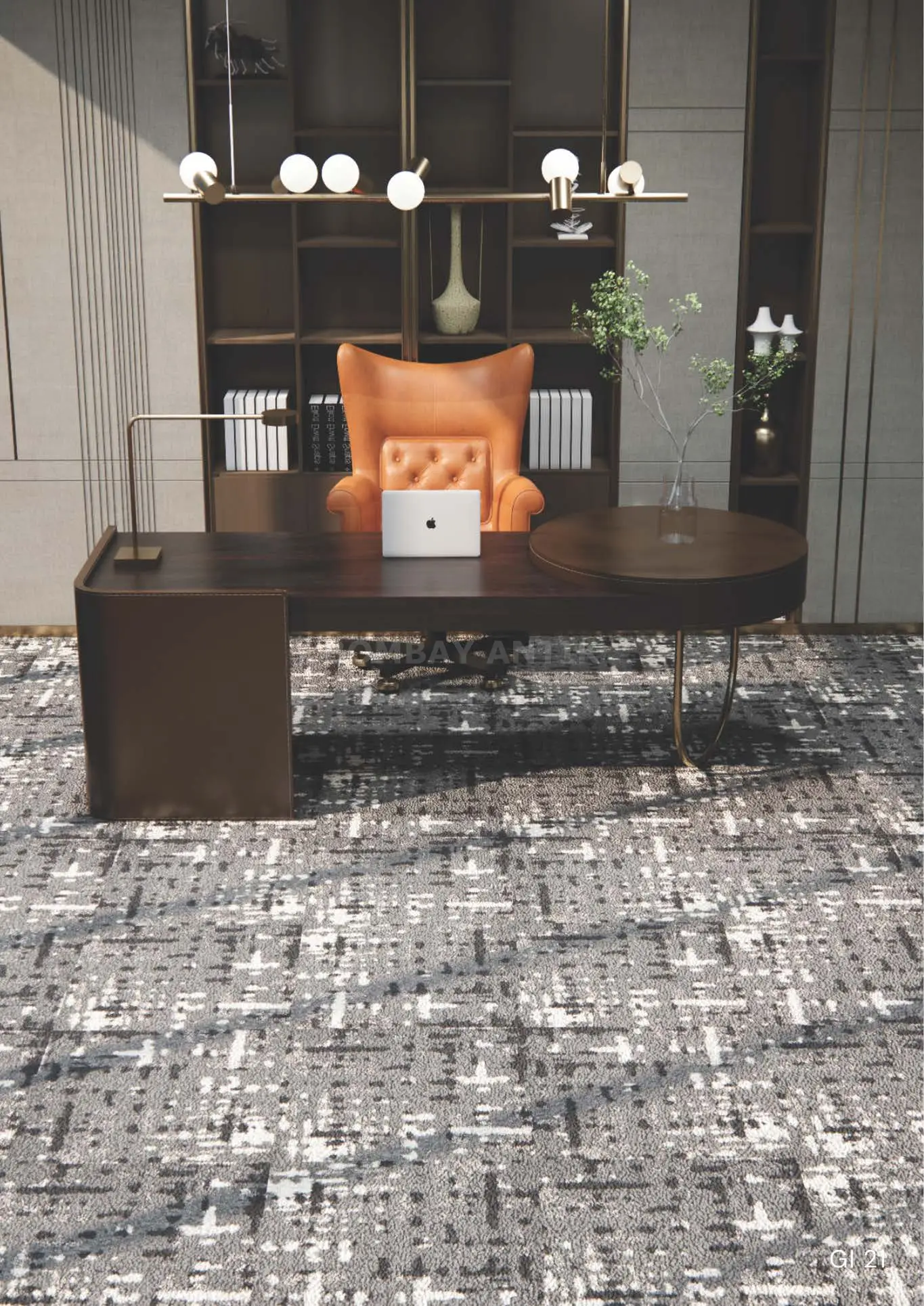 Gianyar Impact Carpet Tile