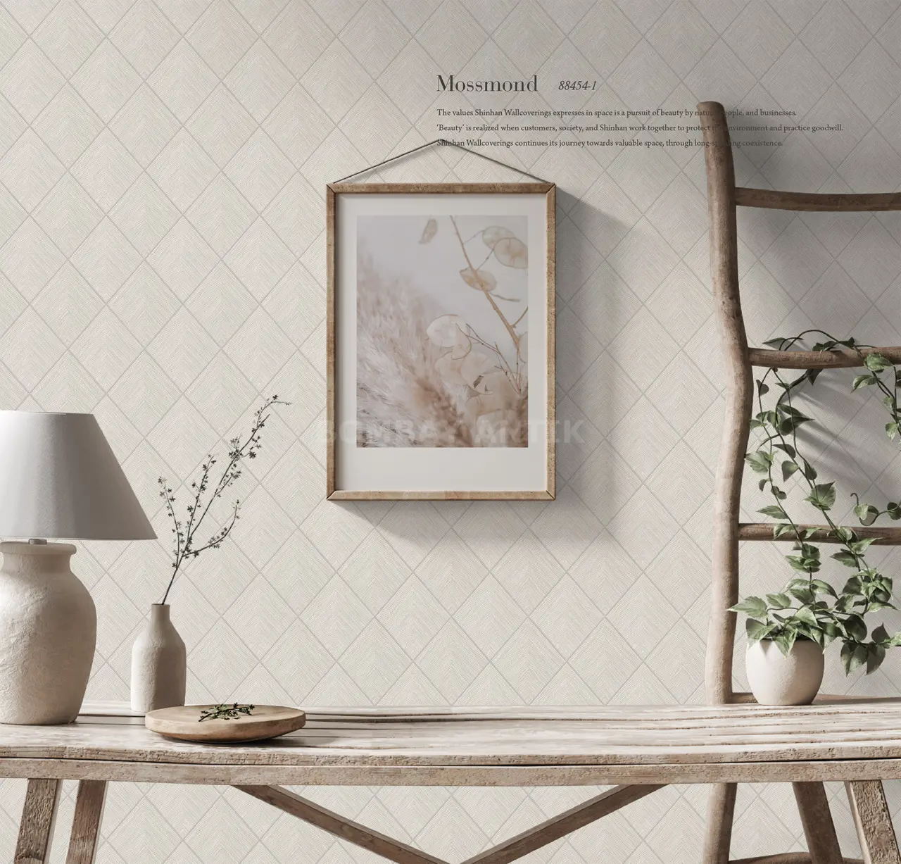 Palette Motif Korean Wallpaper