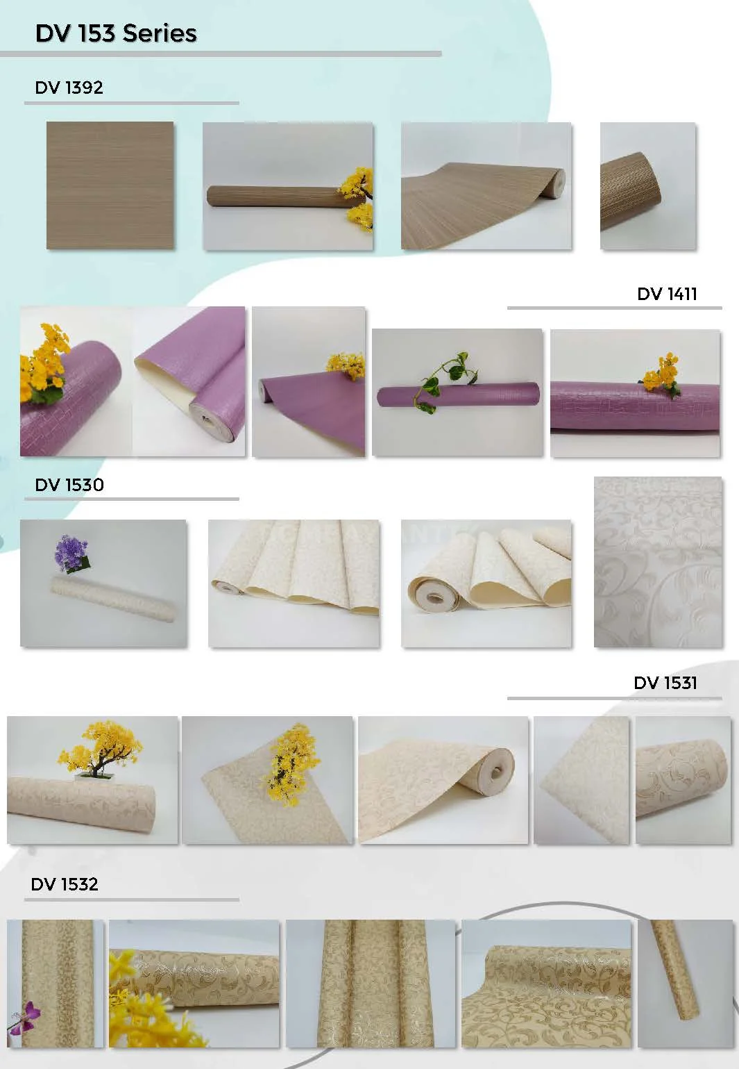 Diva Motif Wallpaper