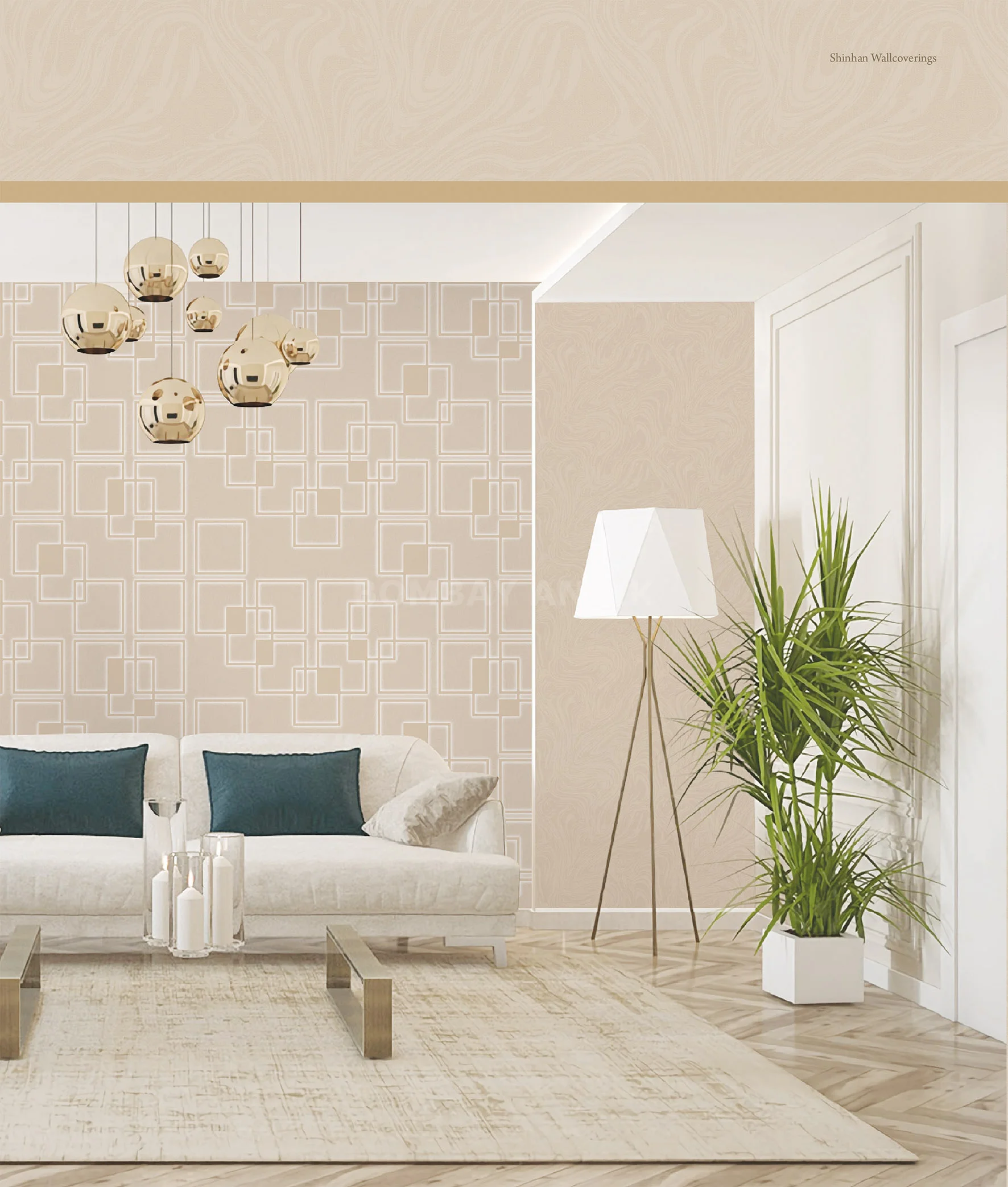 Palette Motif Korean Wallpaper
