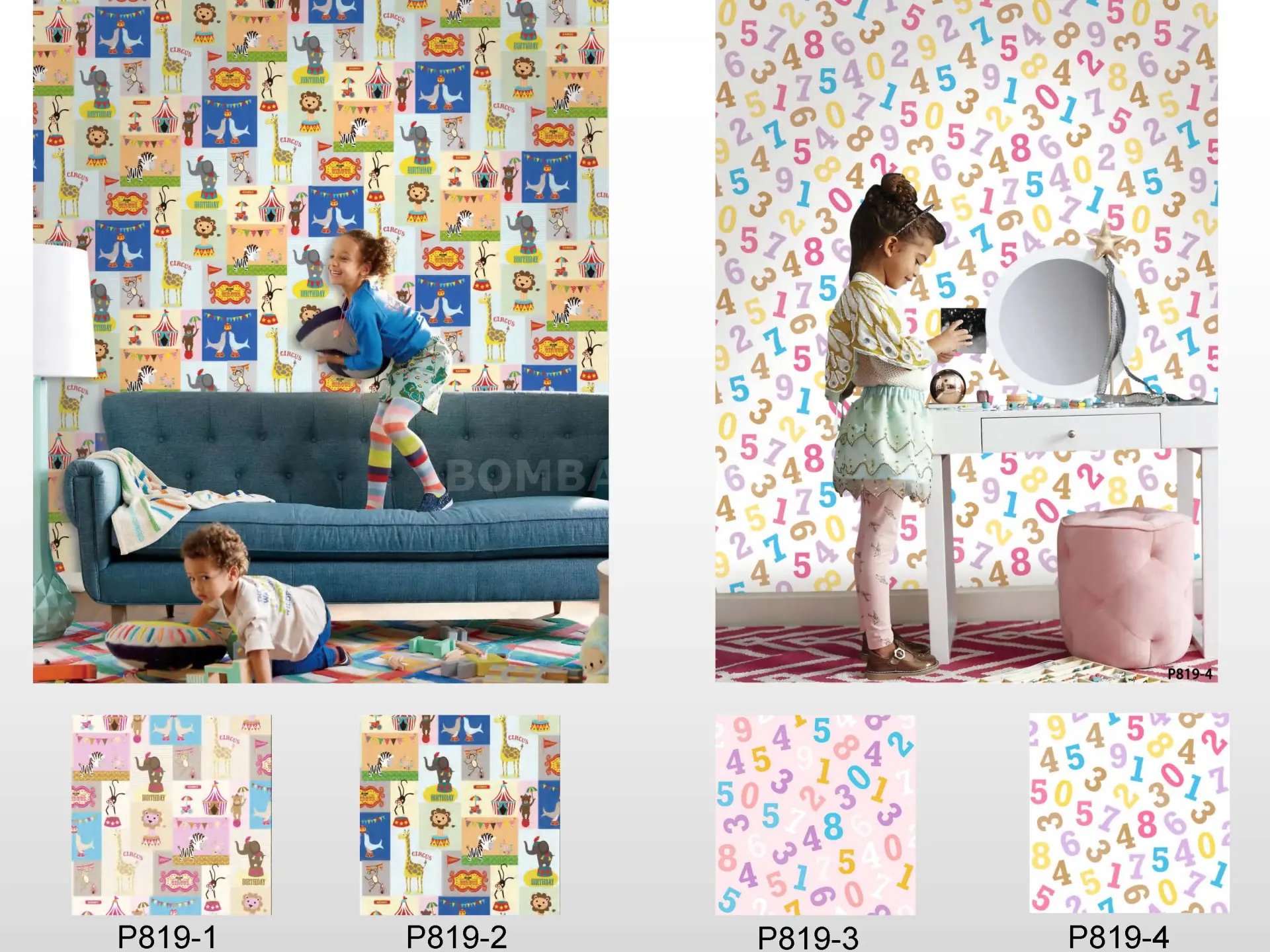 New Pavillion 2 Motif Wallpaper