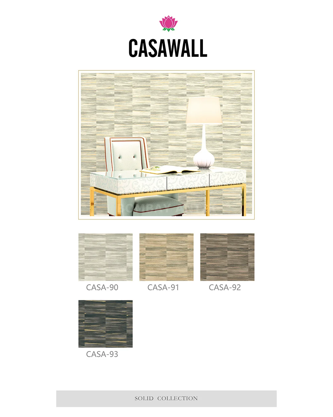 Casawall Plain Wallpaper