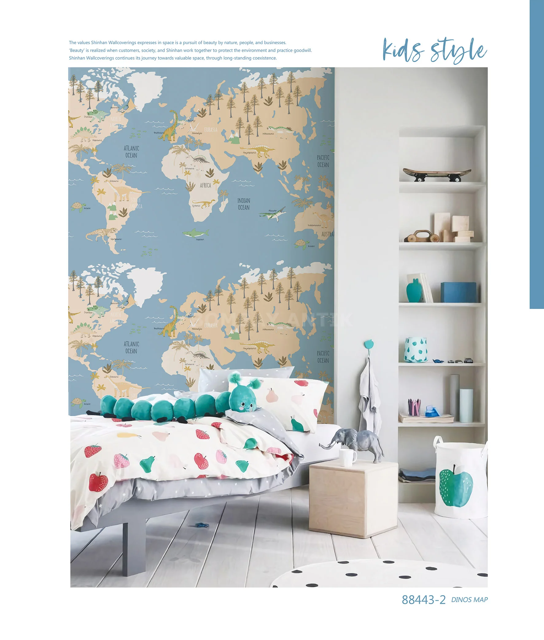 Palette Motif Korean Wallpaper