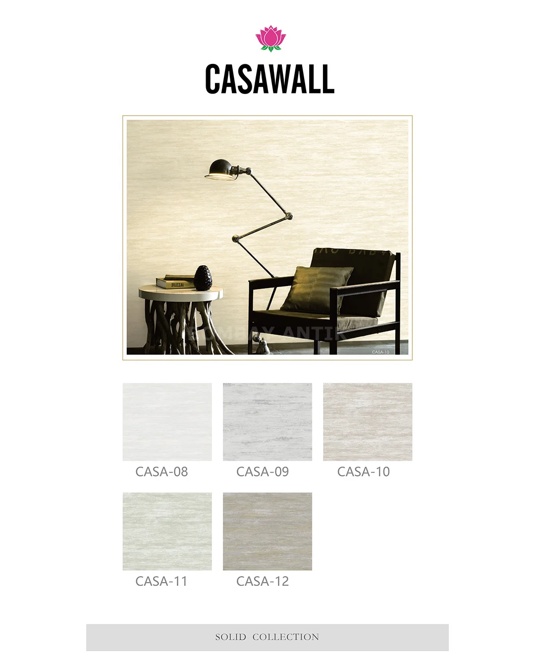 Casawall Plain Wallpaper