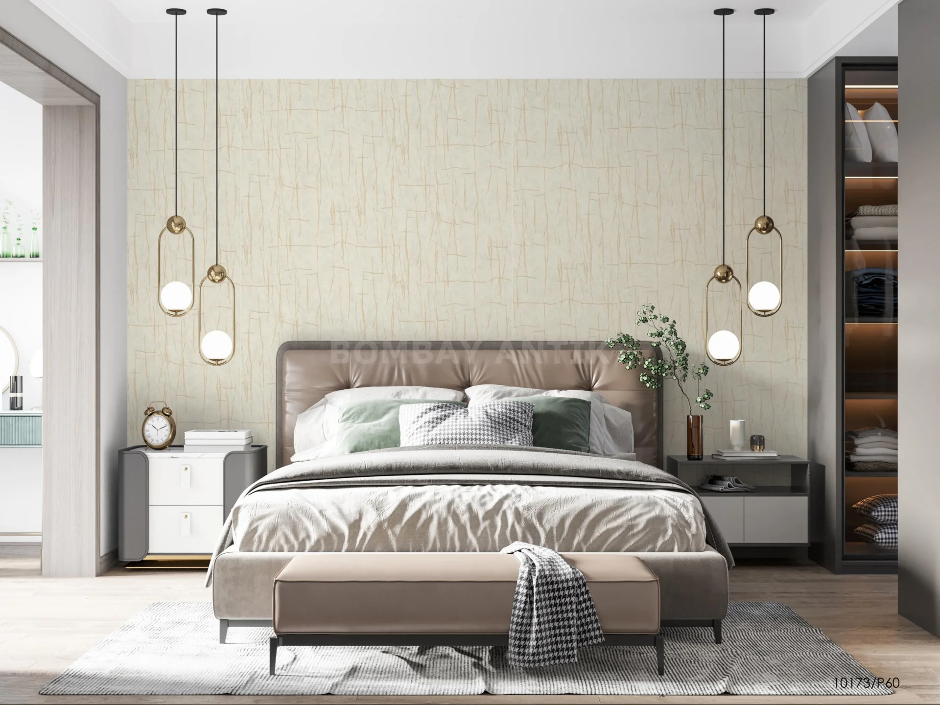 Alian Motif Wallpaper