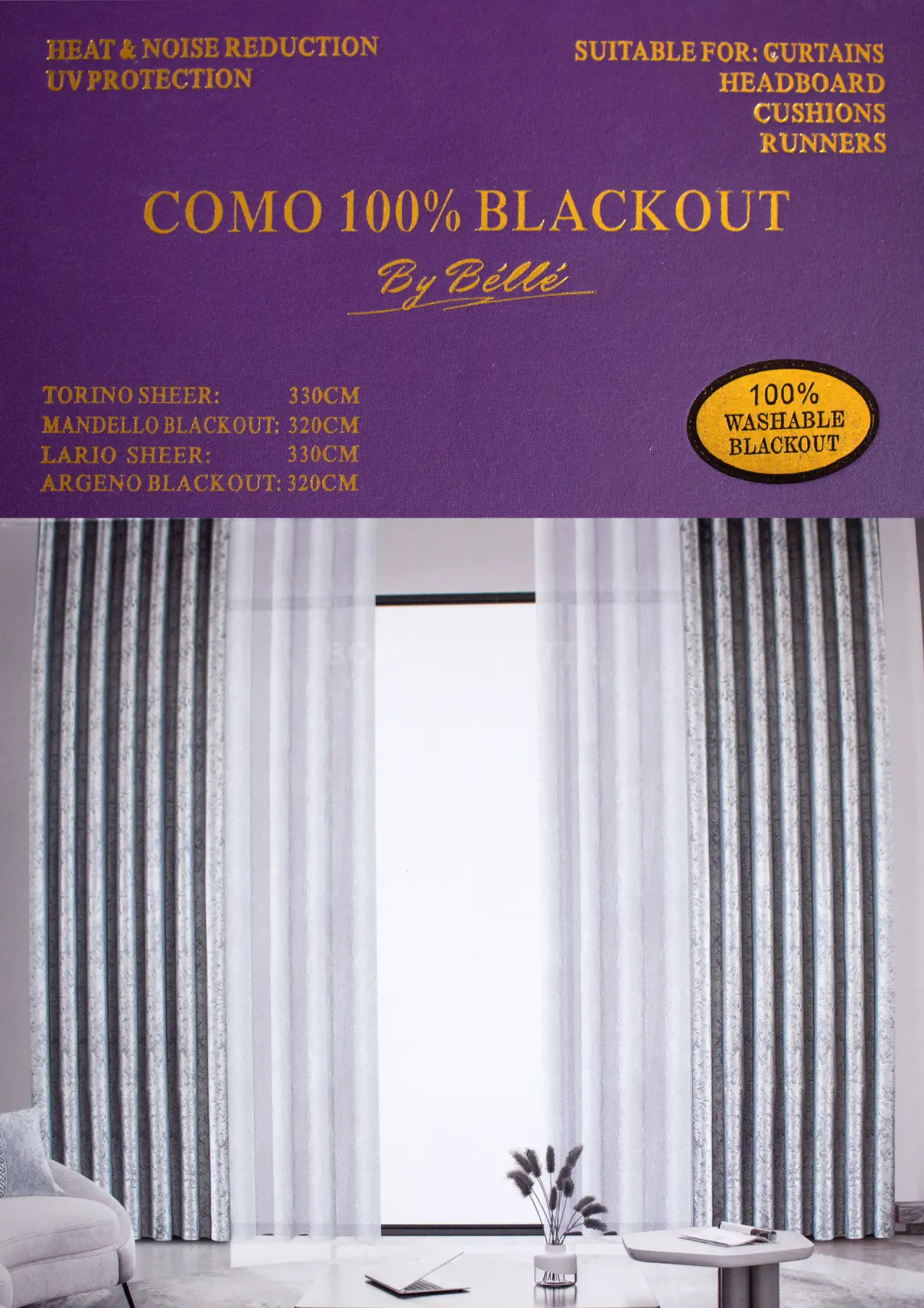 Como 100 Black Out Gorden