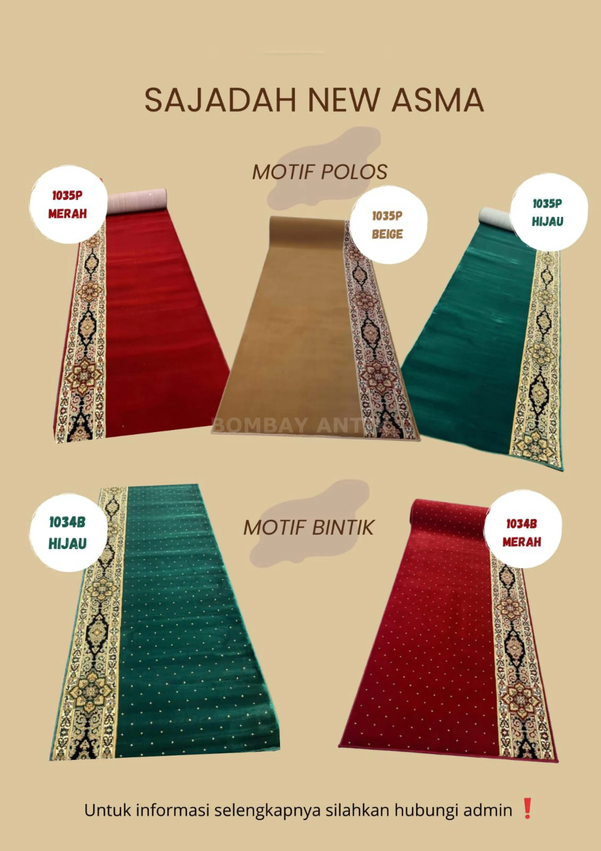 Karpet Sajadah New Asma