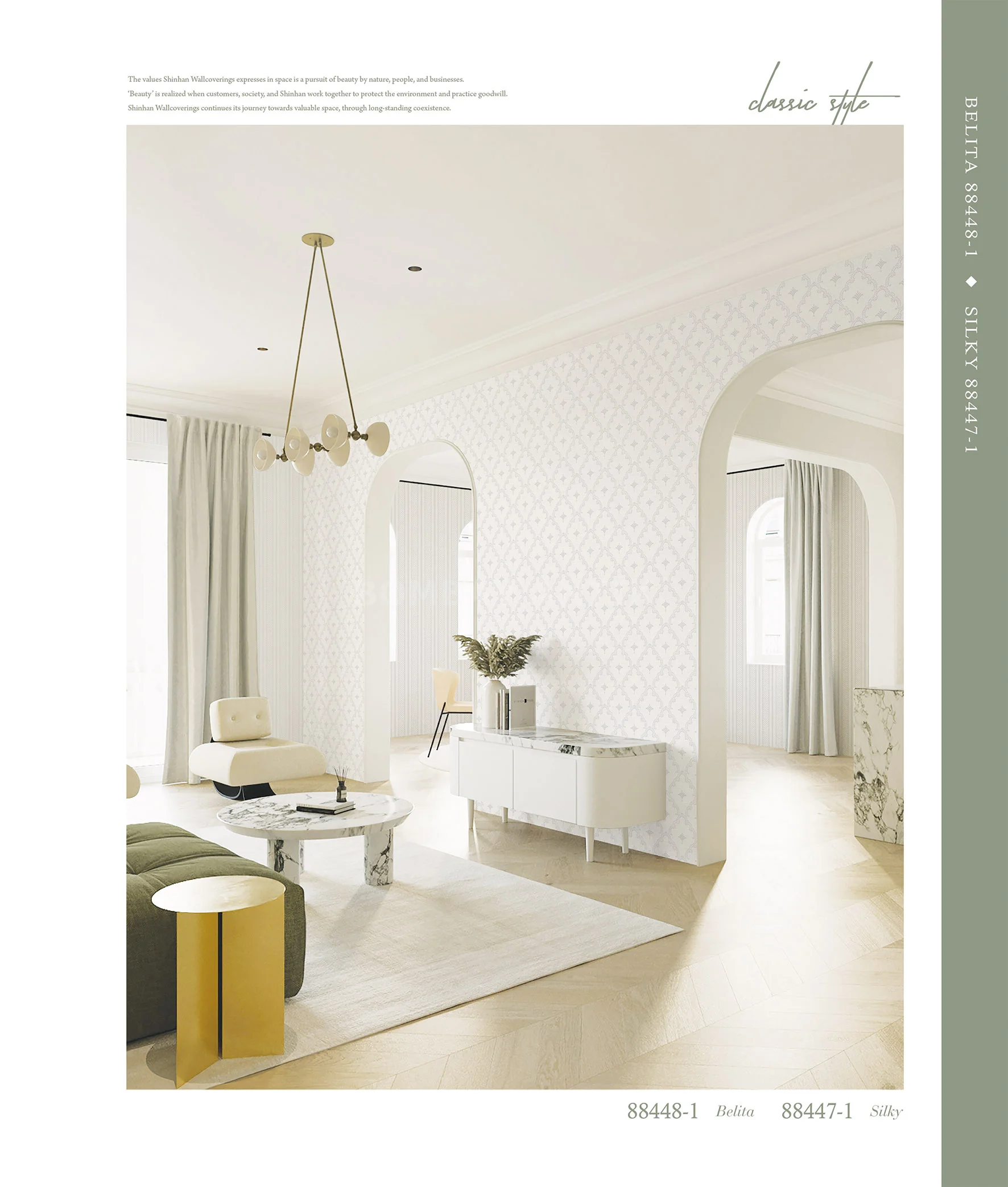 Palette Motif Korean Wallpaper
