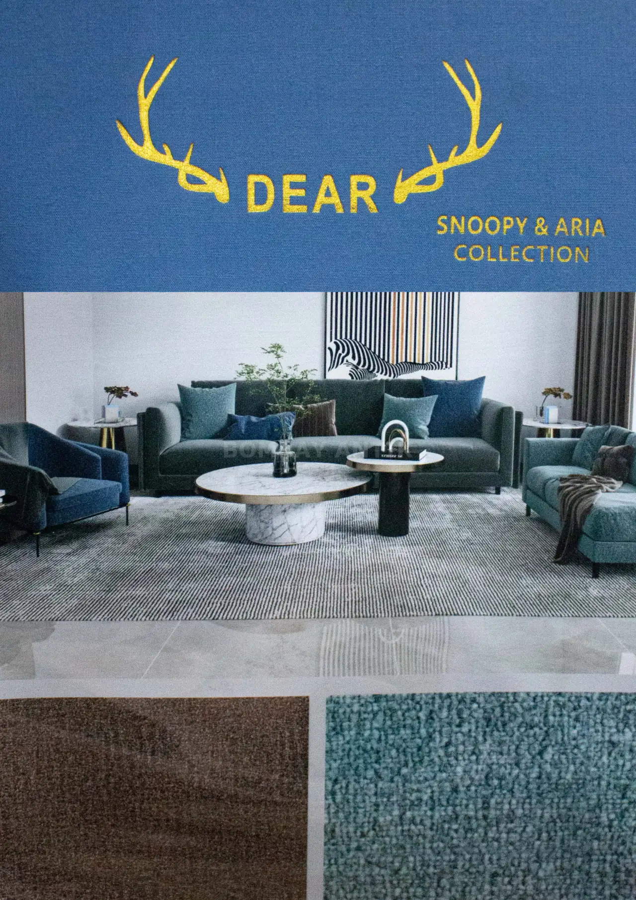 Dear Snoopy & Aria Sofa Fabric