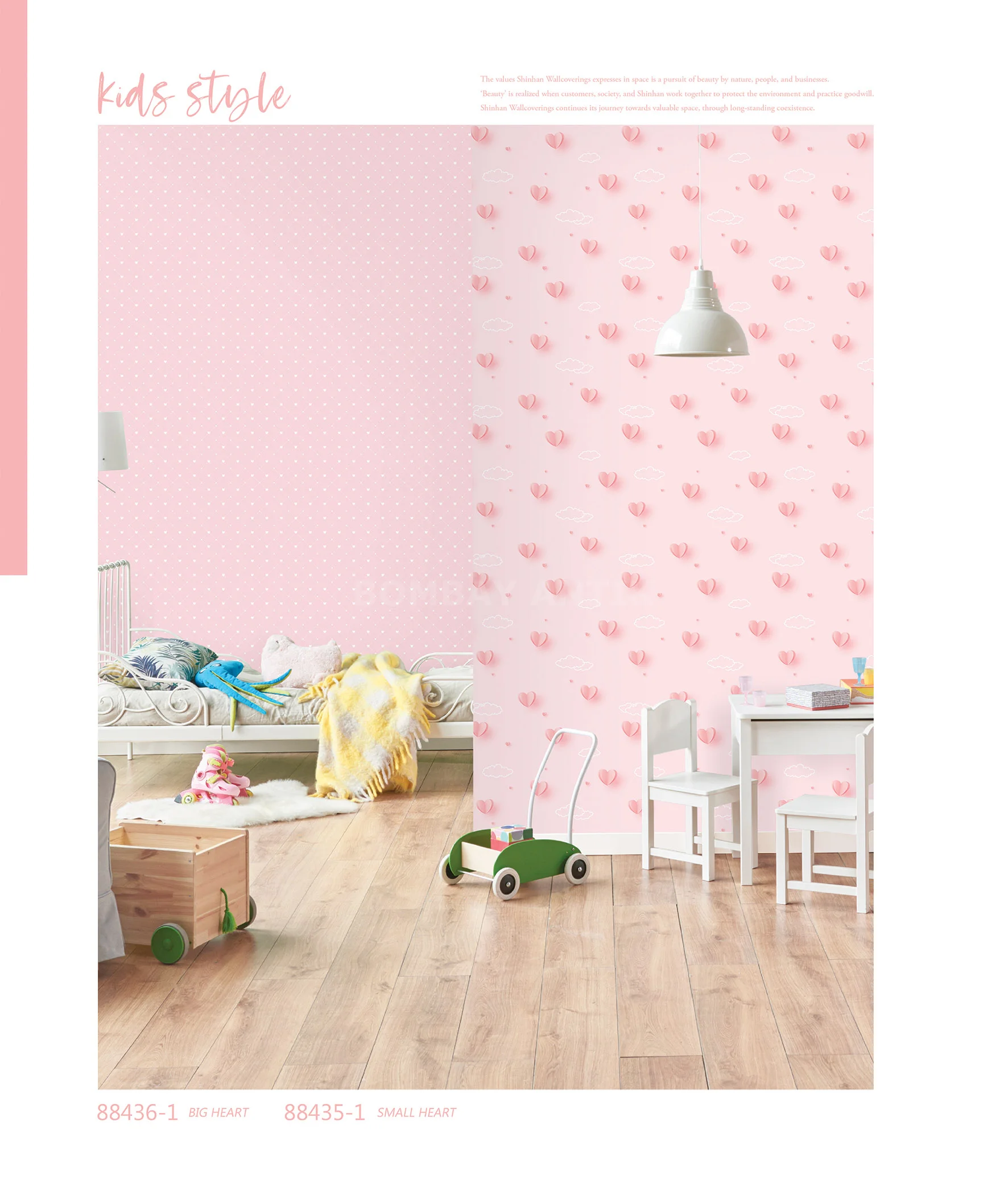 Palette Motif Korean Wallpaper