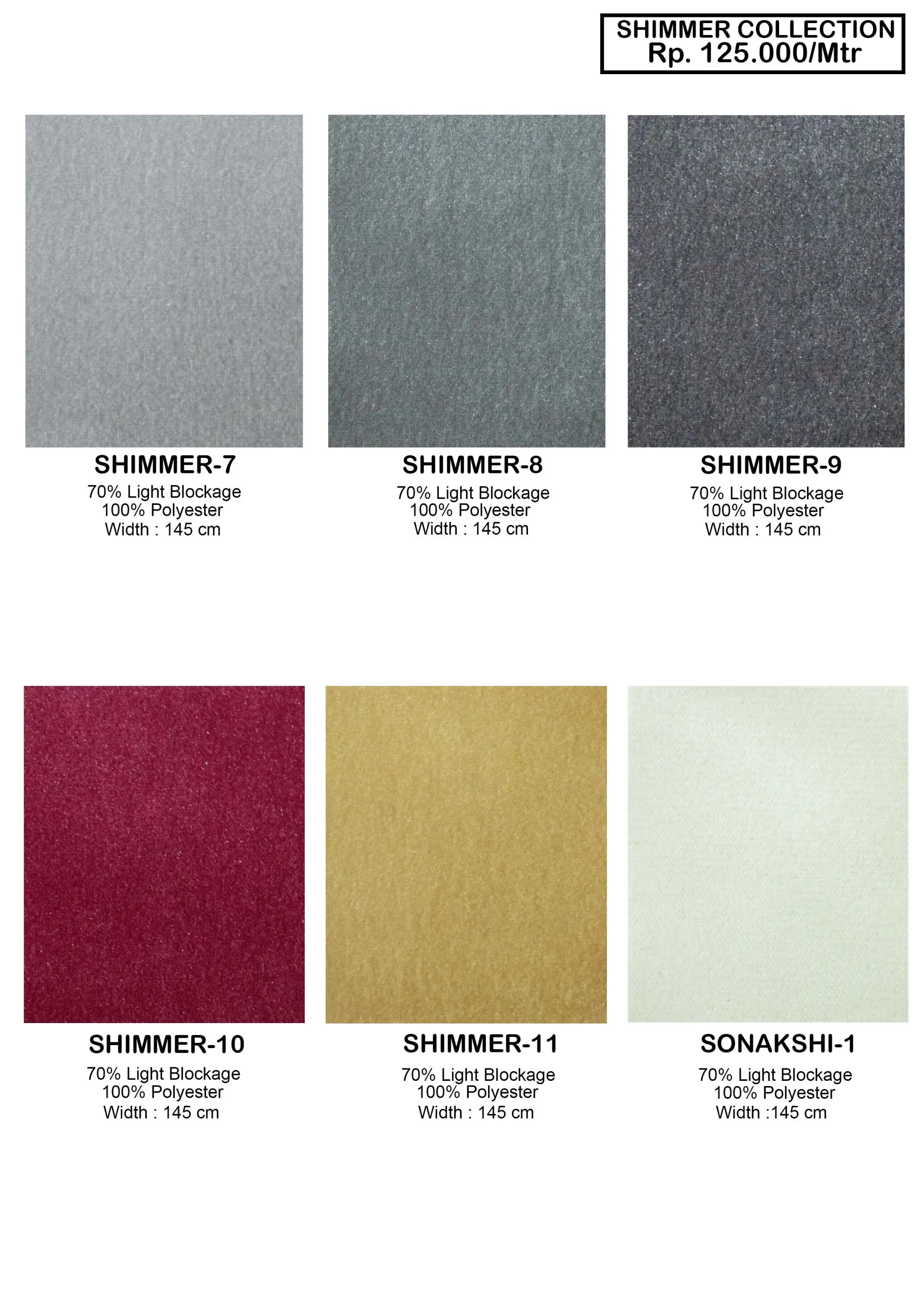 Shimmer Sofa Fabric