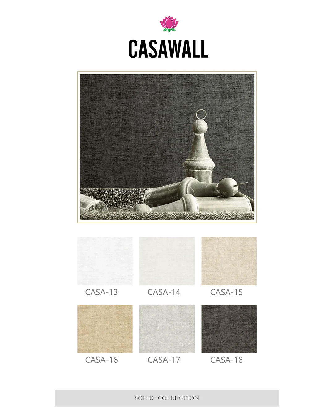 Casawall Plain Wallpaper