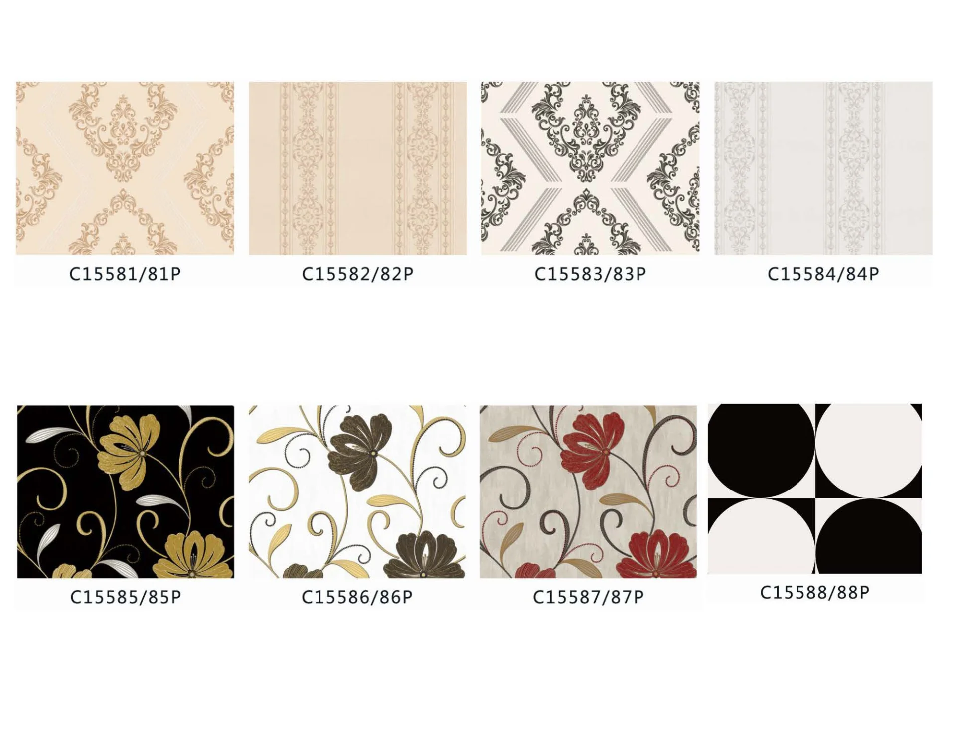 Cendana Motif Wallpaper