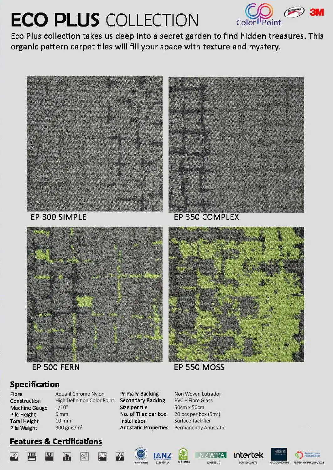 Eco Plus Carpet Tile