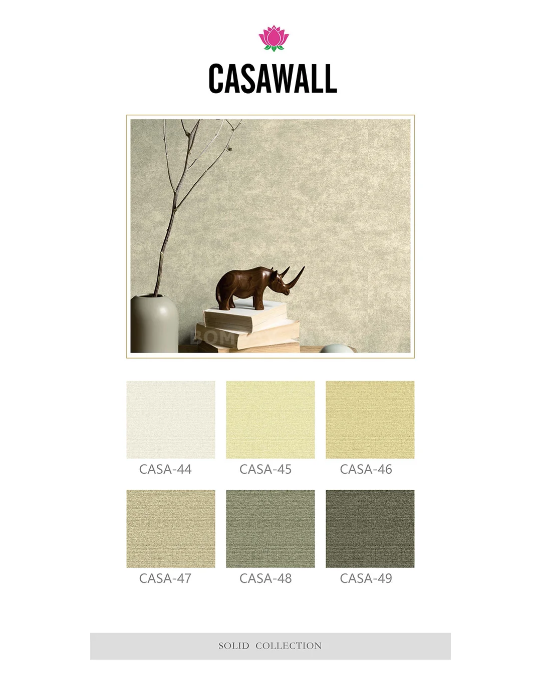 Casawall Plain Wallpaper