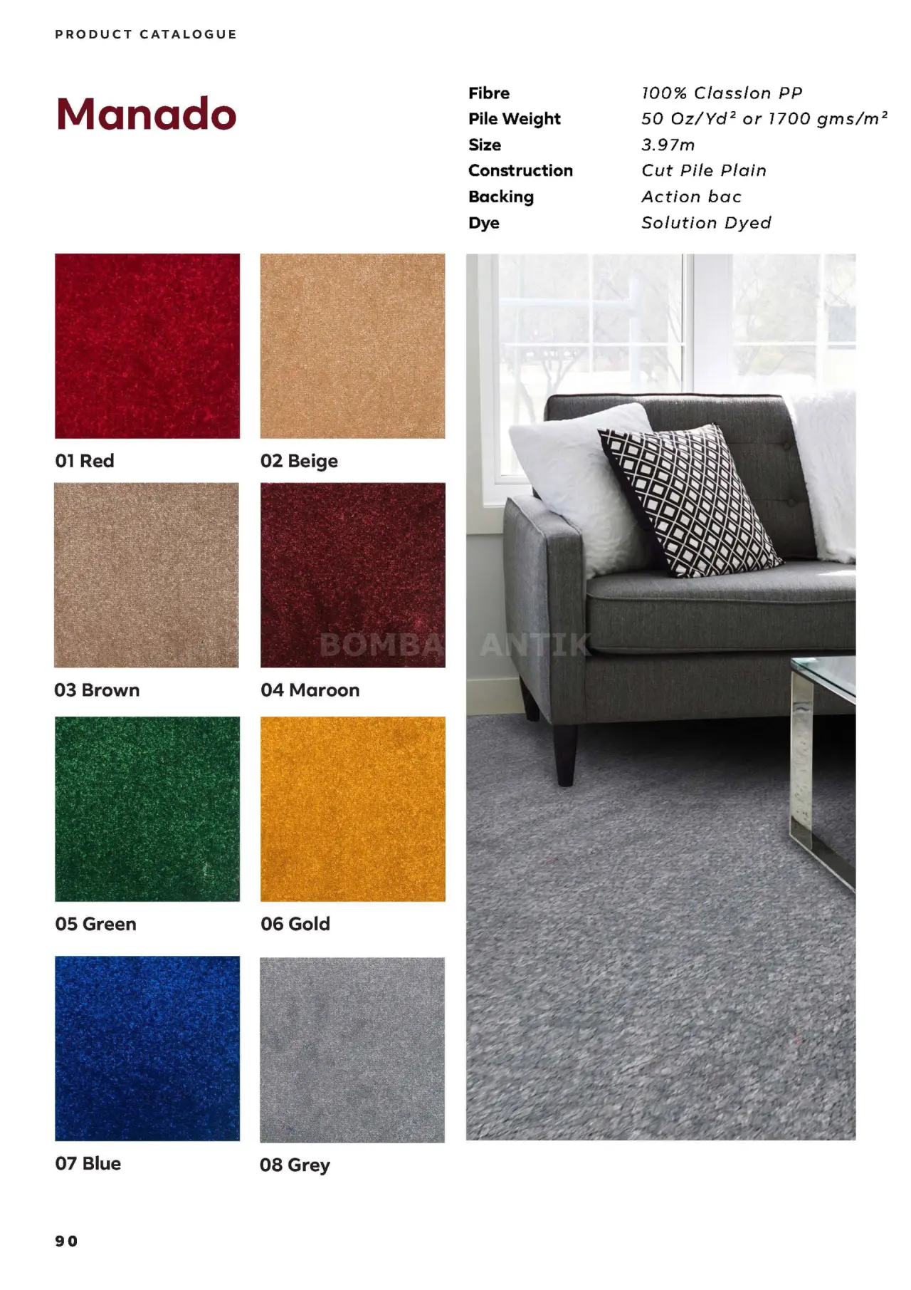 Manado Carpet Wall To Wall