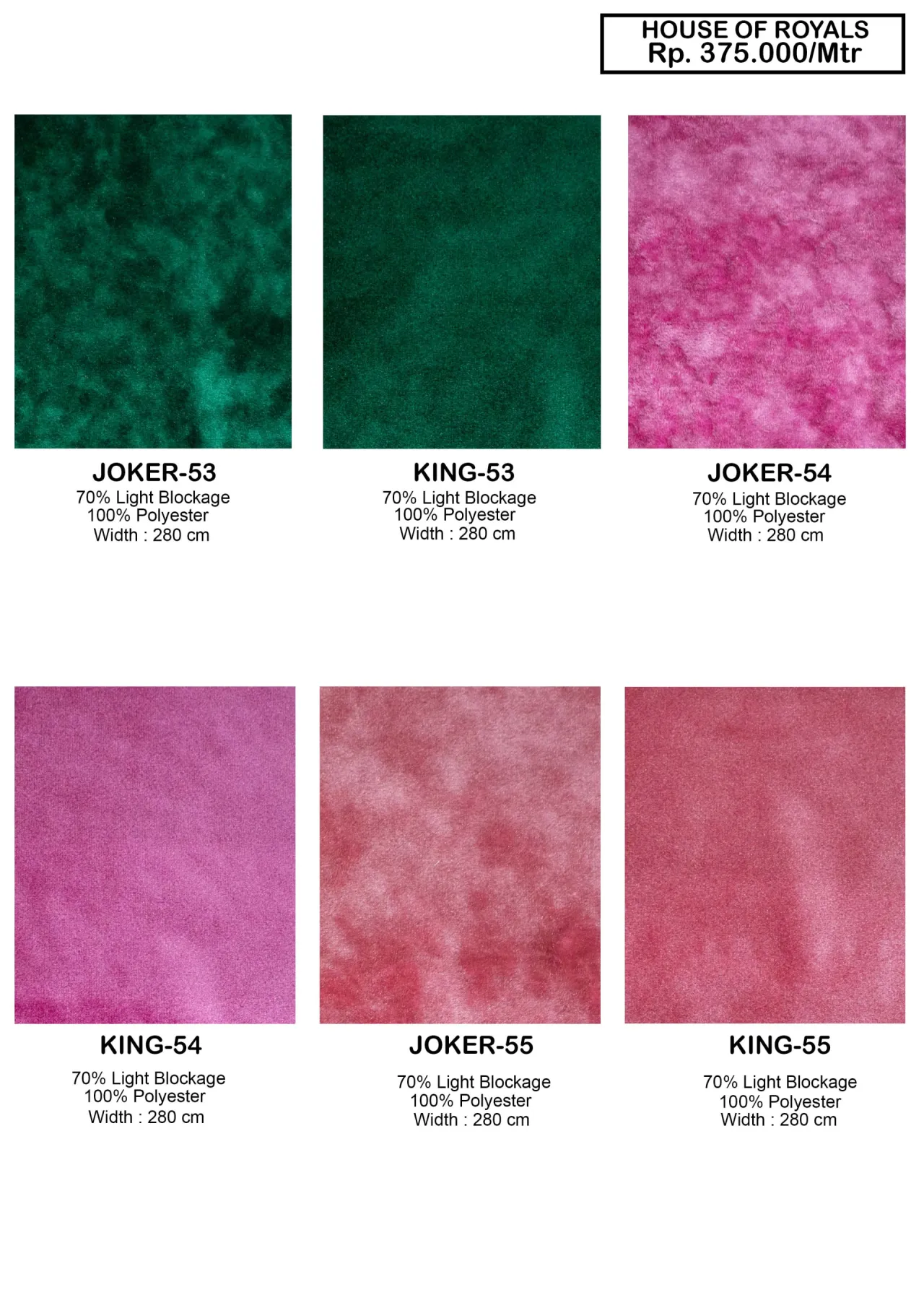 House Of Royal Velvet Gorden