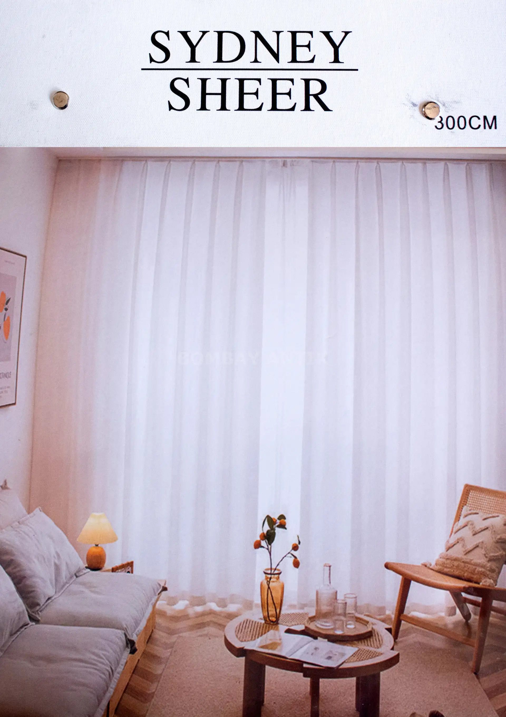 Sydney Sheer Vitrase