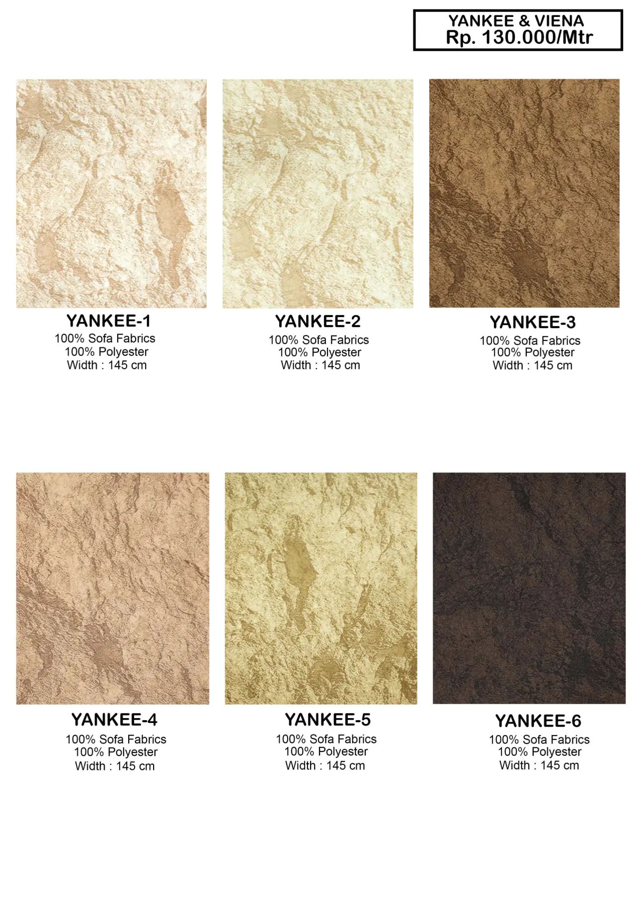 Dear Yankee & Viena Sofa Fabric