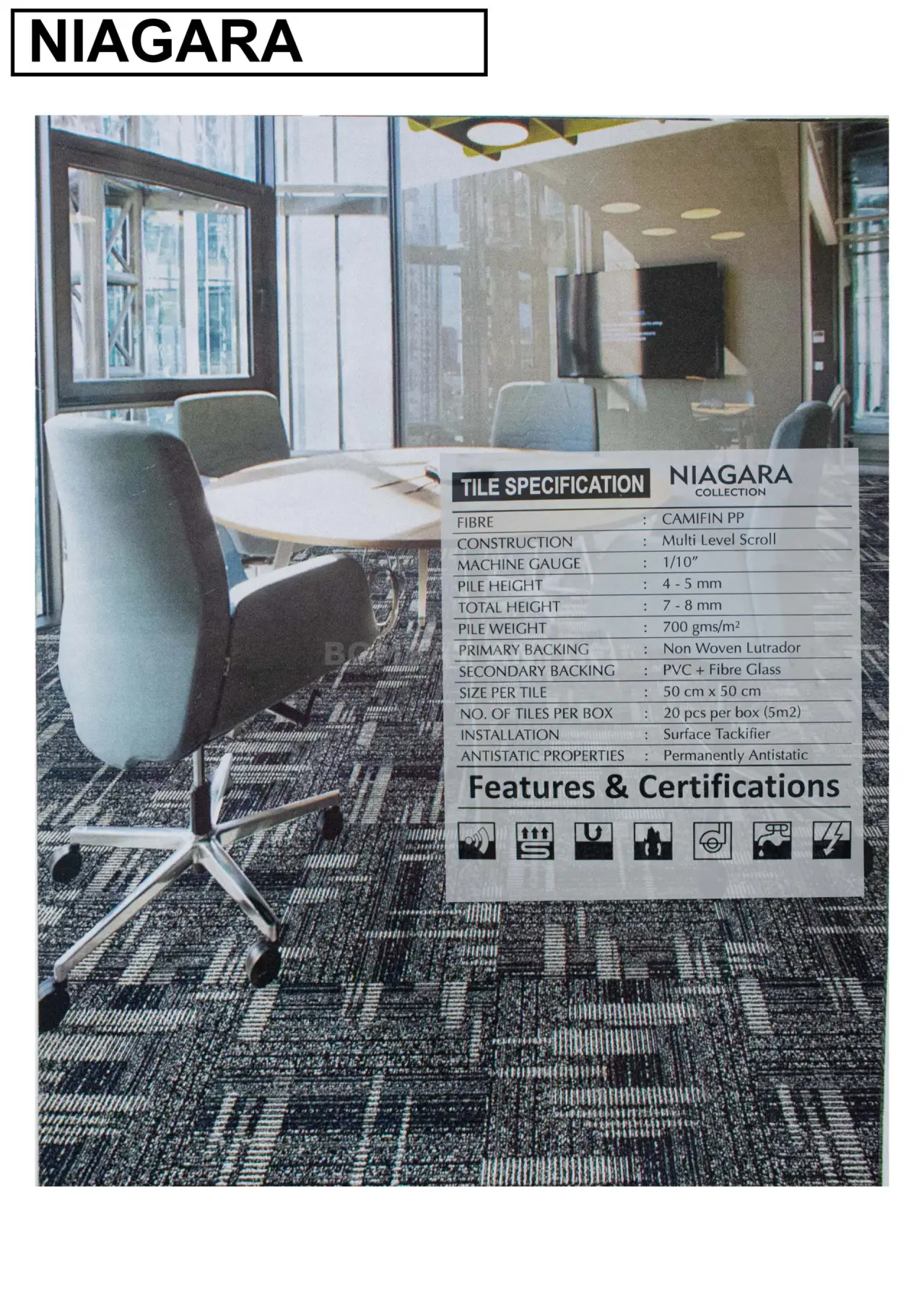 Niagara Carpet Tile