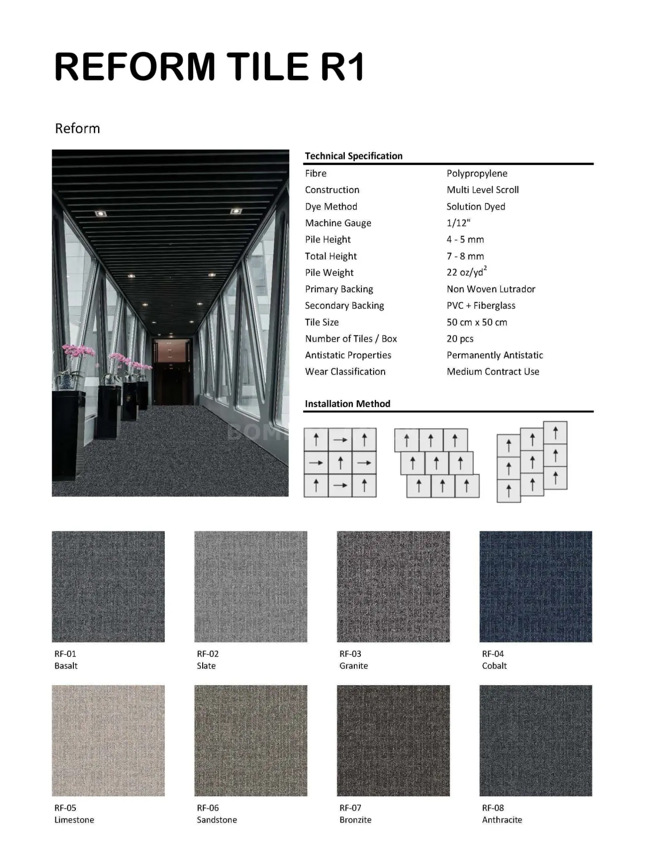 Reform Tile Carpet Tile