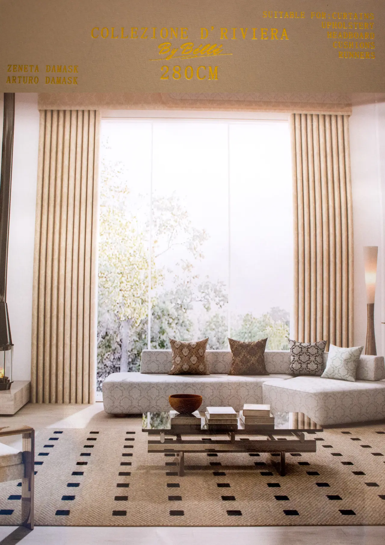 Collezione D Riviera Sofa Fabrics