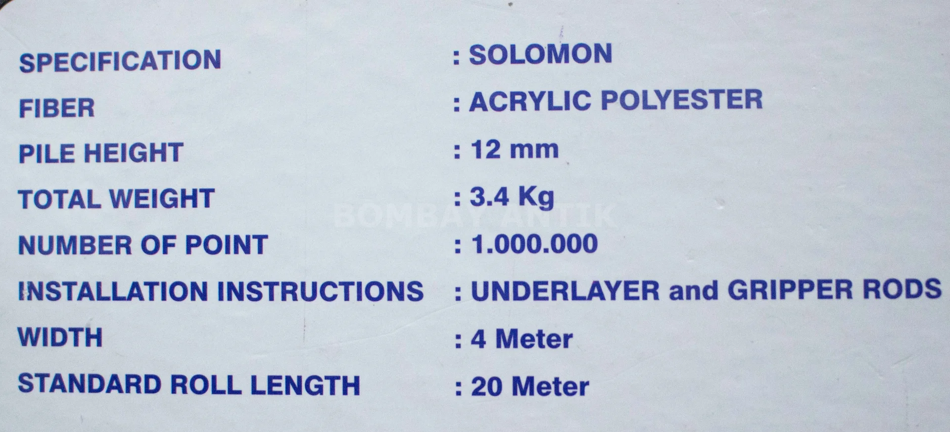 Solomon Carpet Wall To Wall