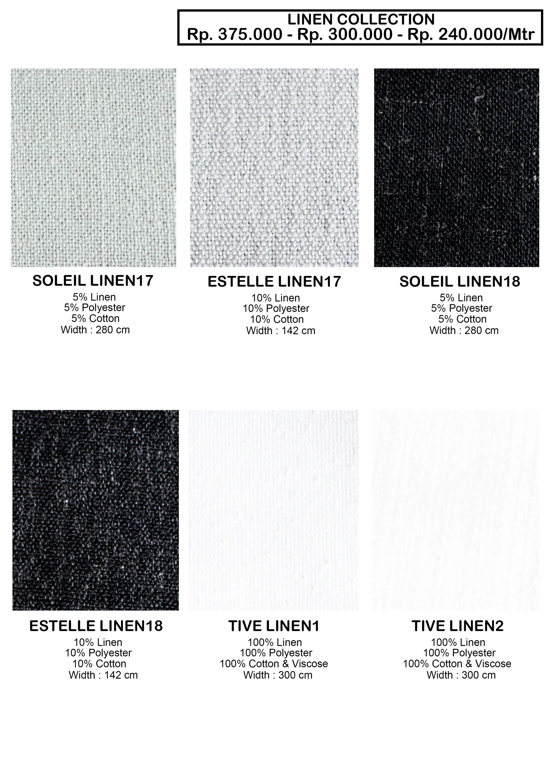 Linen Collection Gorden Linen