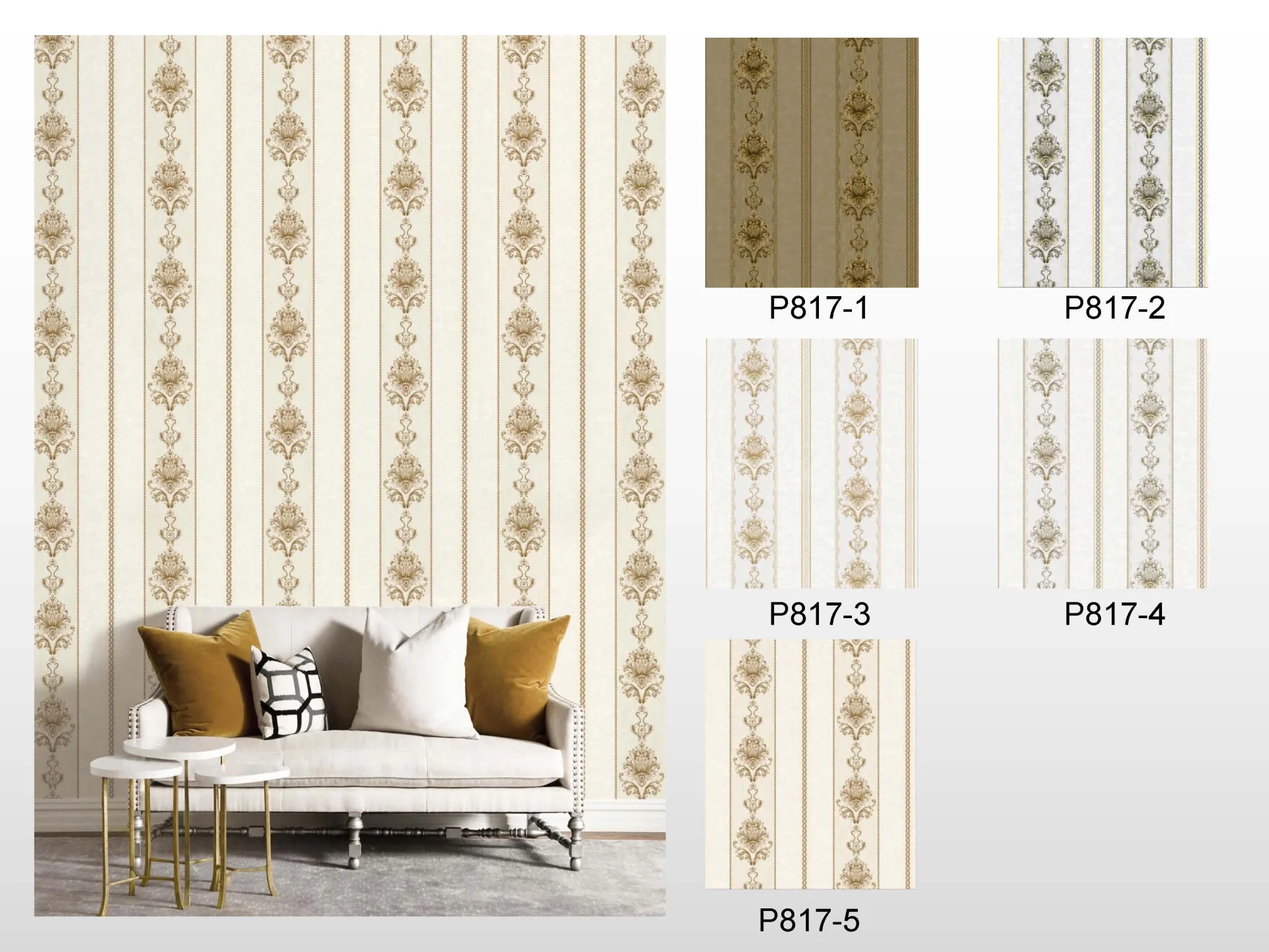 New Pavillion 2 Motif Wallpaper