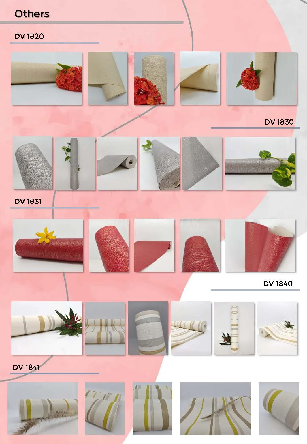 Diva Motif Wallpaper