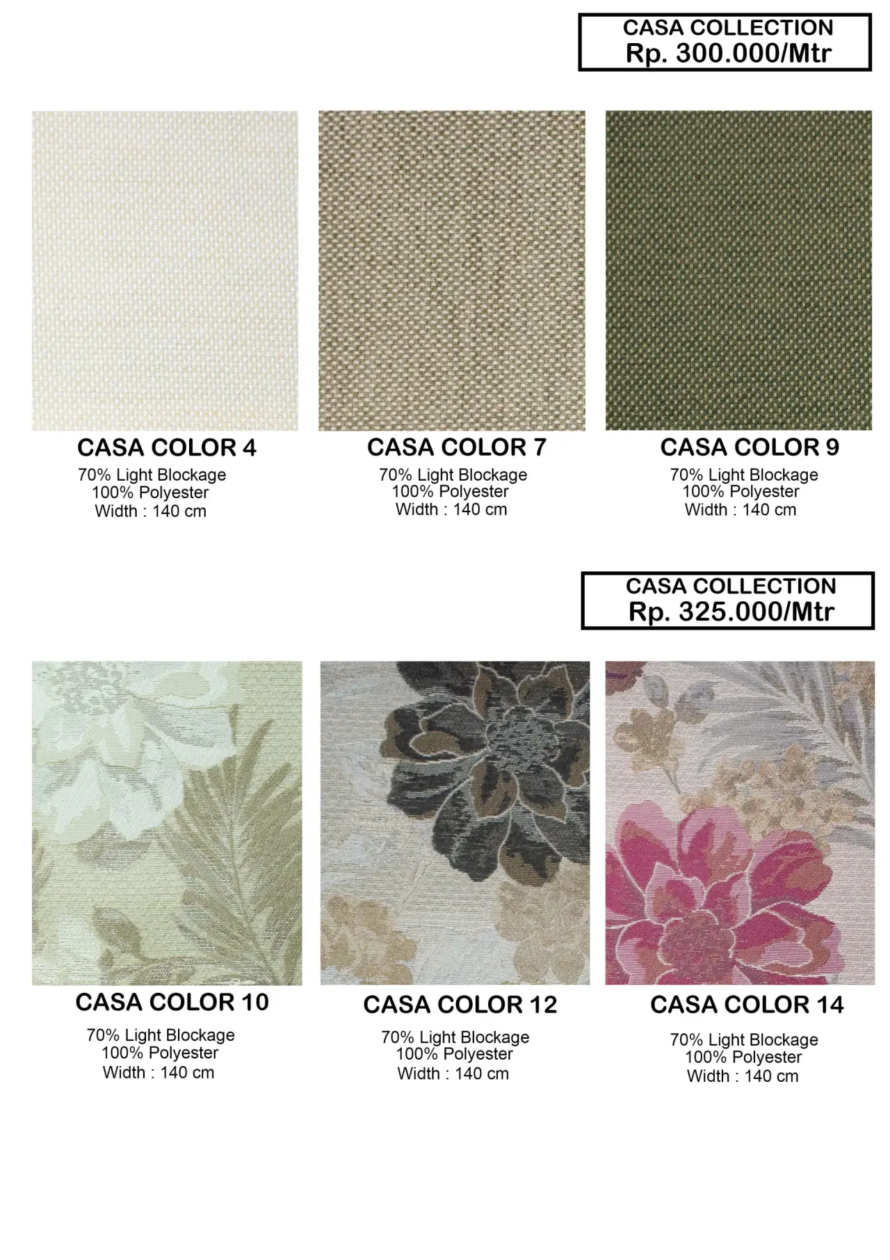 Casa Collection Fancy Gorden