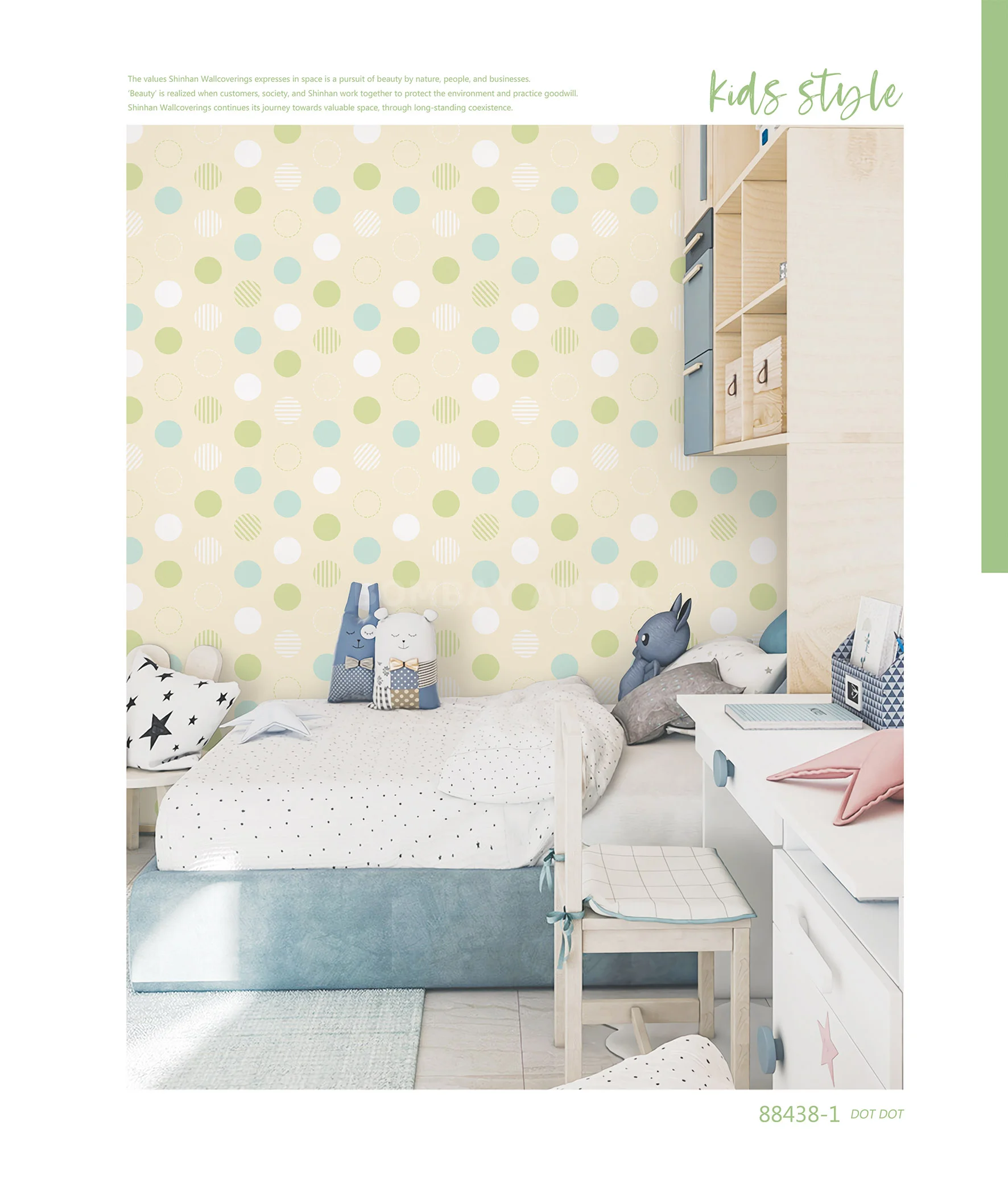 Palette Motif Korean Wallpaper