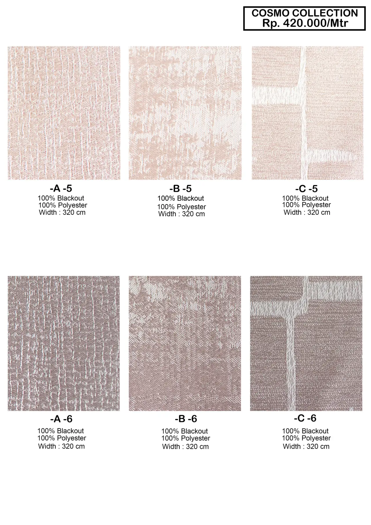 Cosmo Collection Dimout Gorden