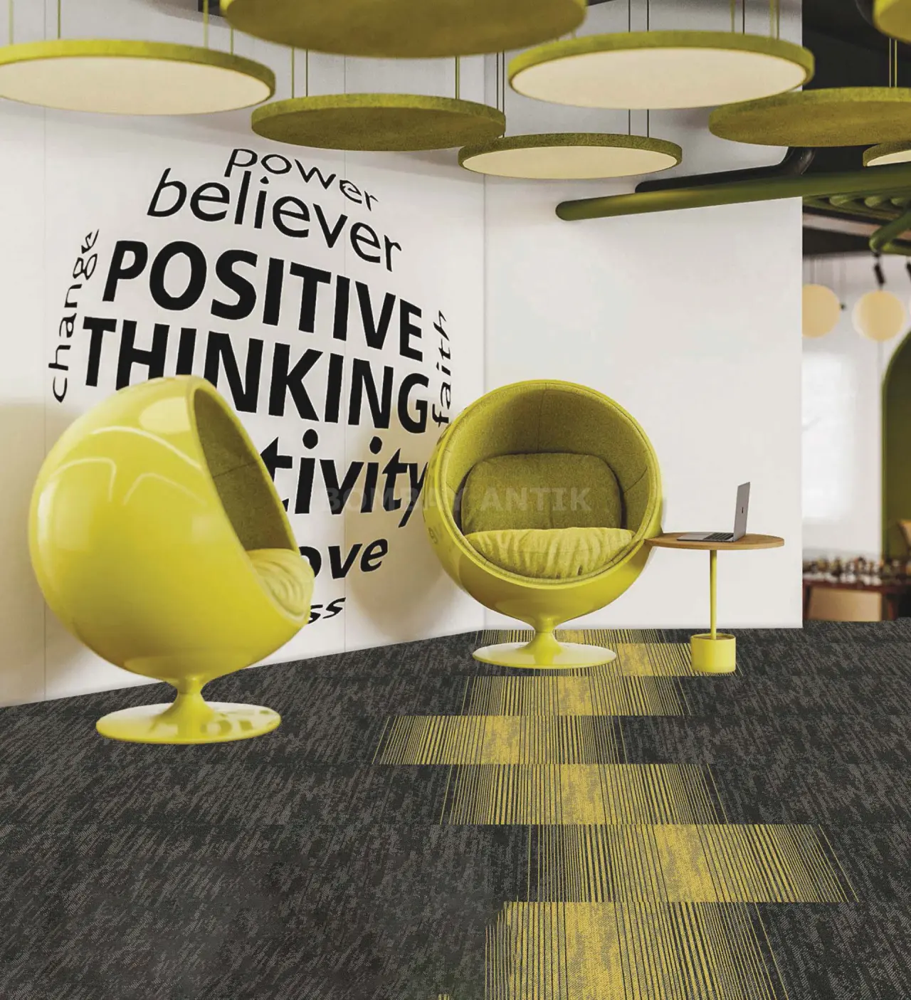 Crayon Carpet Tile