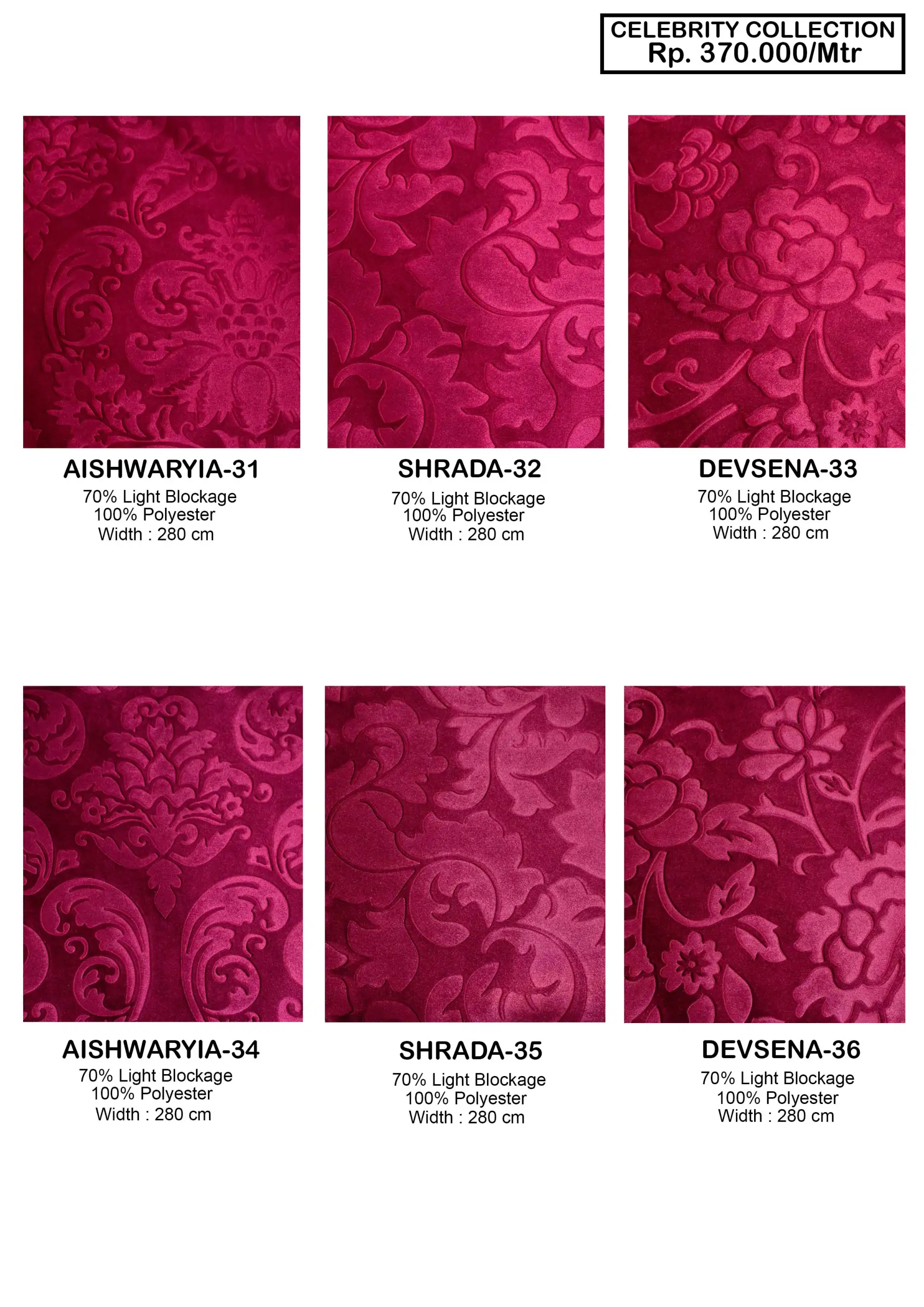 Celebrity Collection Velvet Gorden