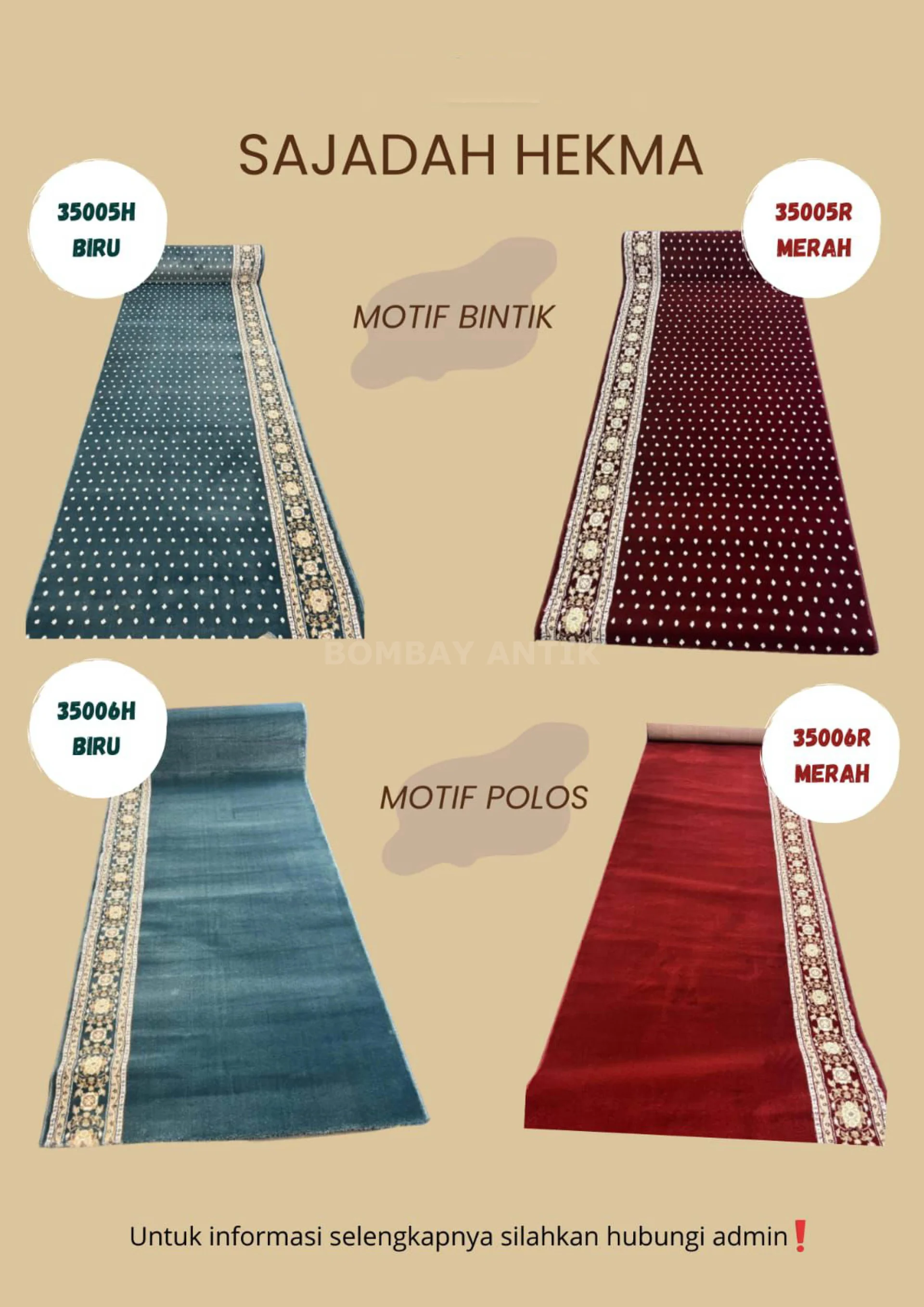 Karpet Sajadah Hekmah