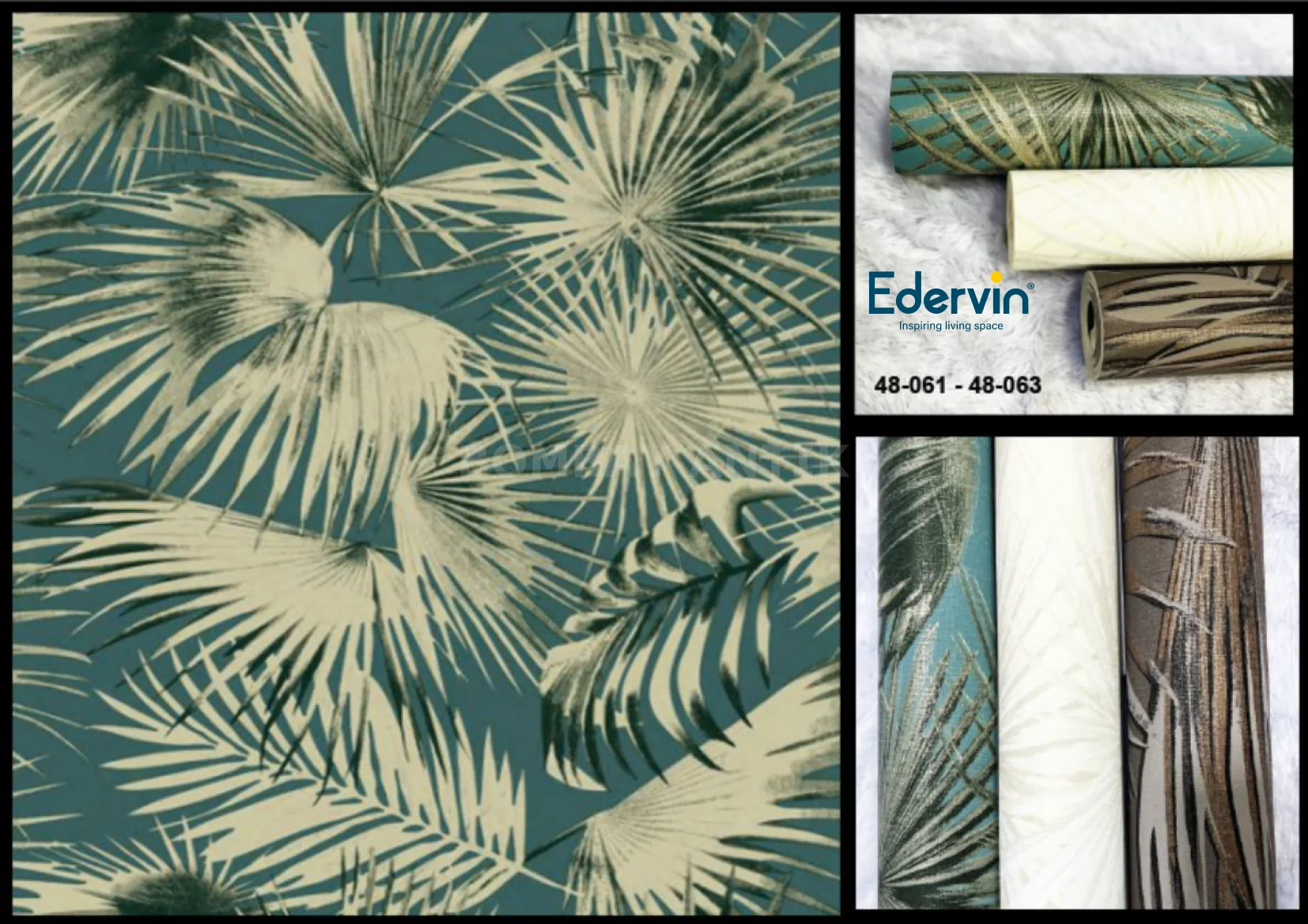 Edervin Plain Wallpaper