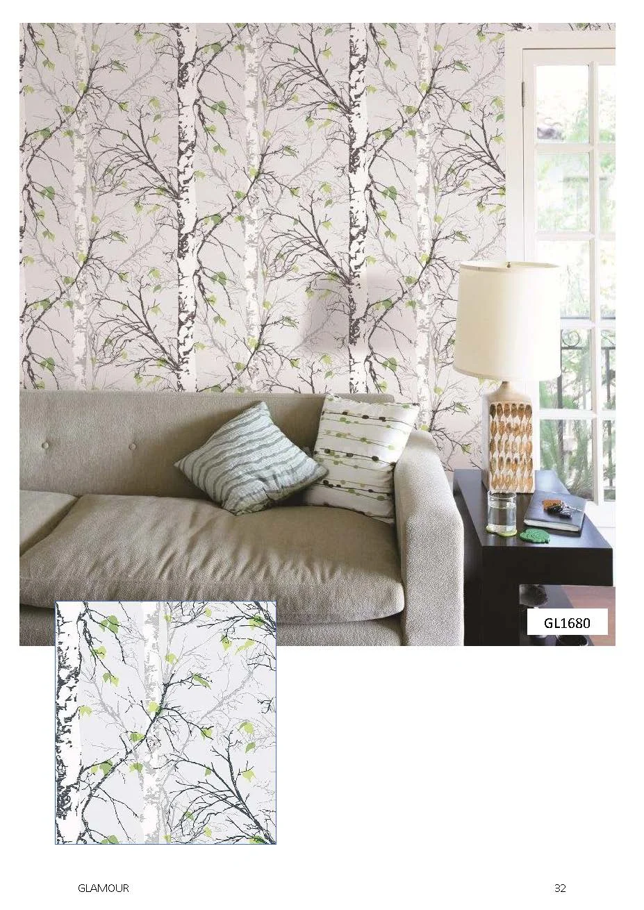 Glamour Motif Wallpaper