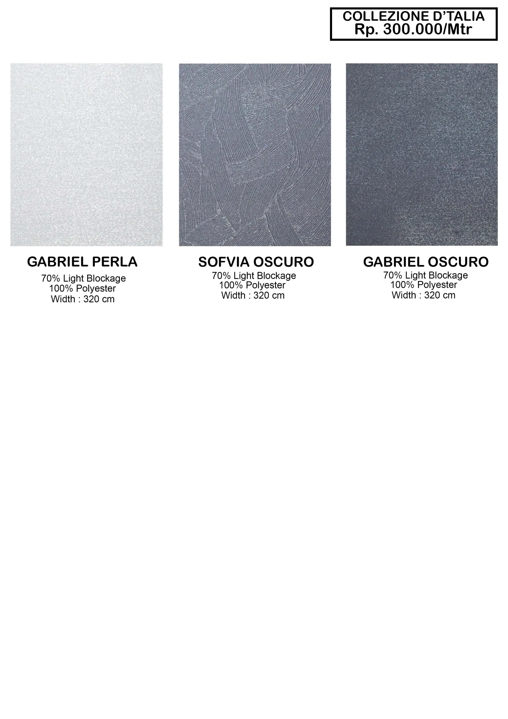Collezione D Talia Dim Out Gorden
