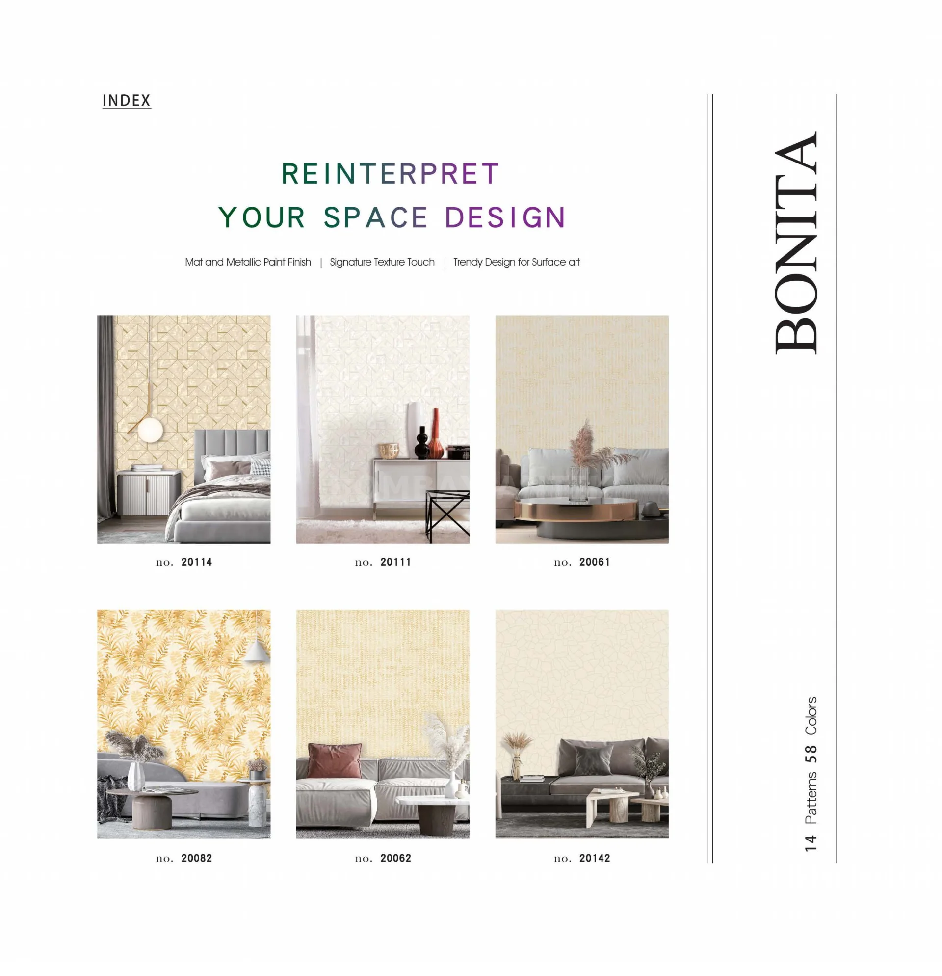 Bonita Motif Wallpaper